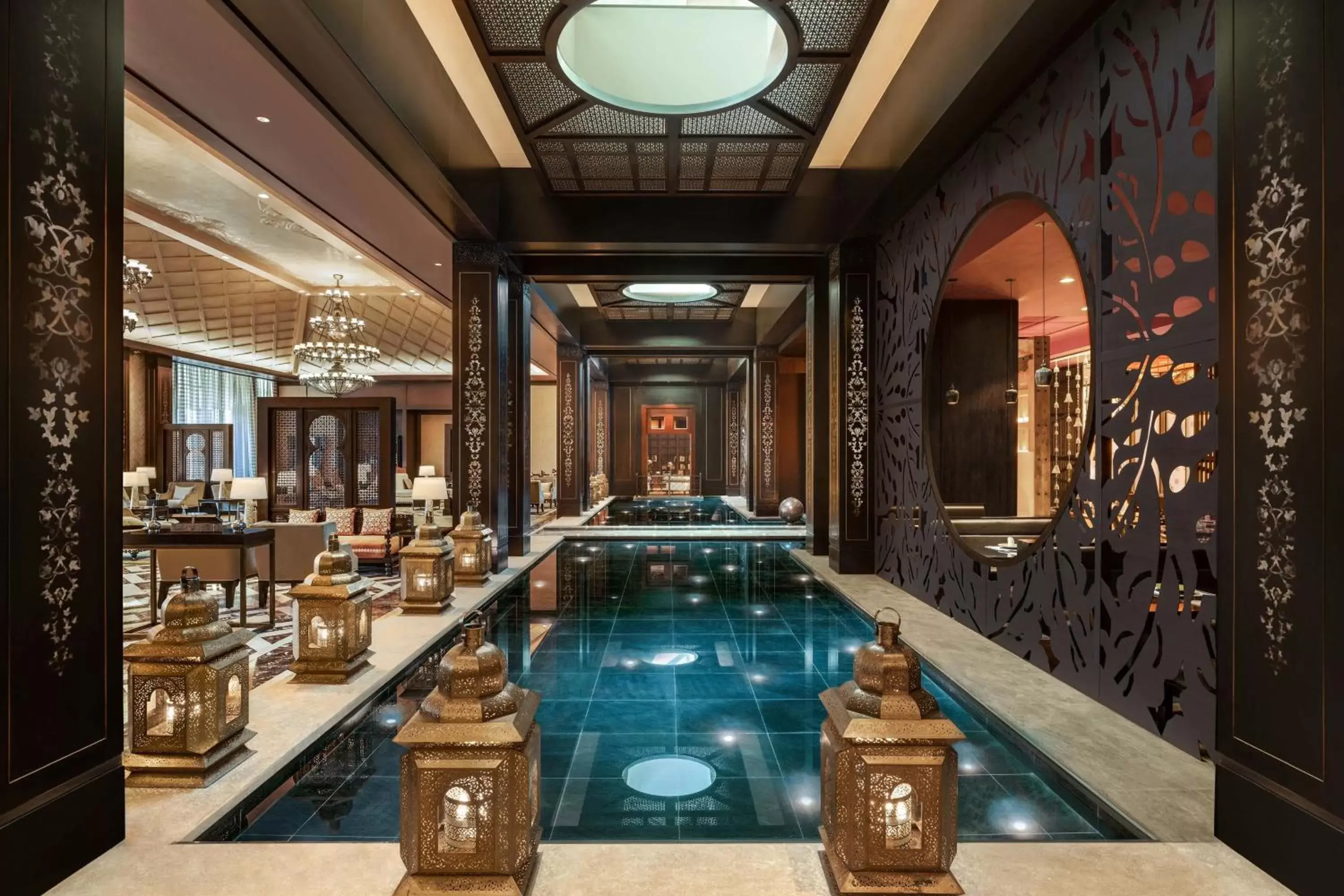 Lobby or reception, Swimming Pool in The St. Regis Cairo