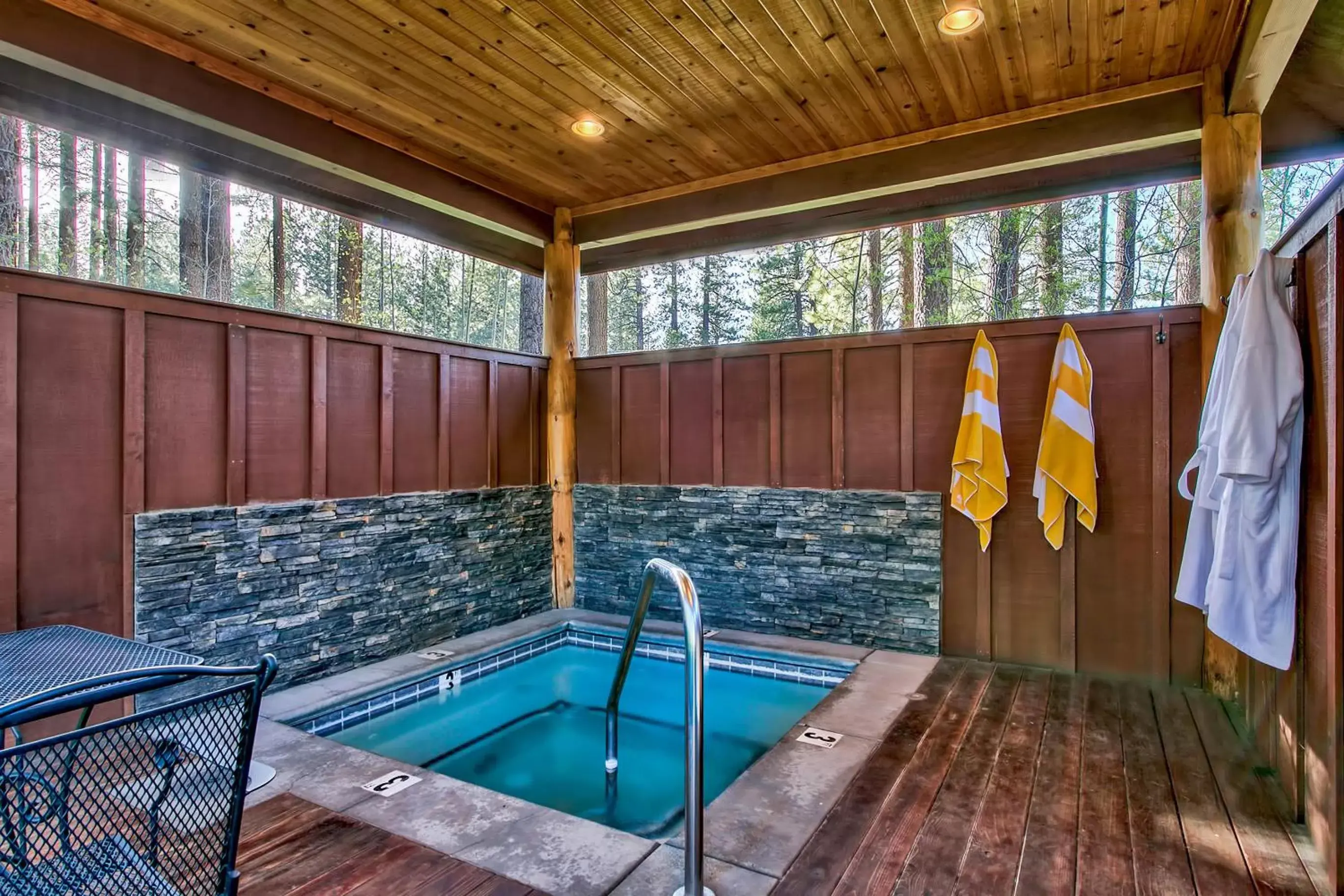 Hot Tub, Swimming Pool in Black Bear Lodge