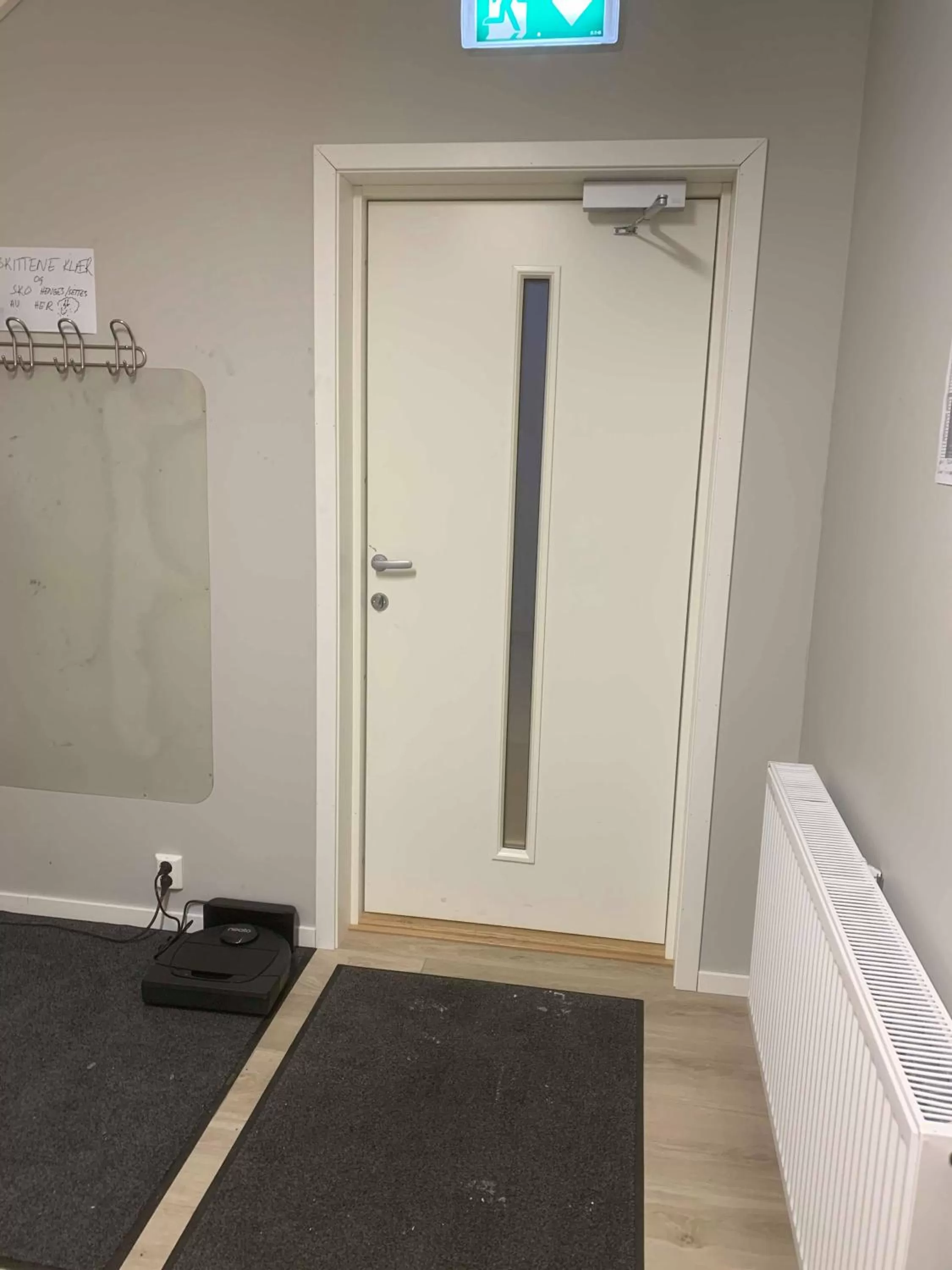 Facade/entrance in Mosjøen Overnatting, Finnskoggata 20