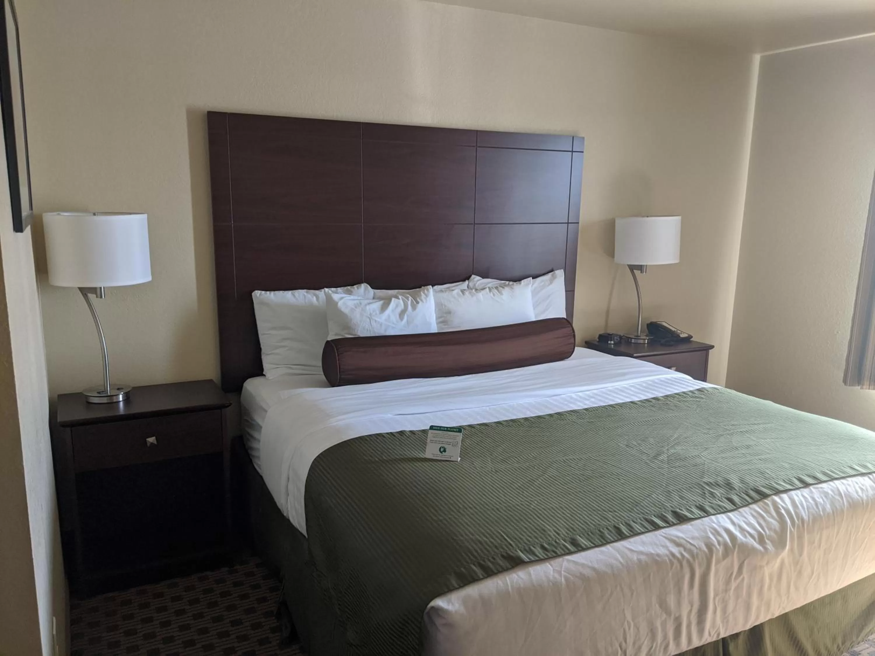 Bed in Cobblestone Inn &amp; Suites-Winterset