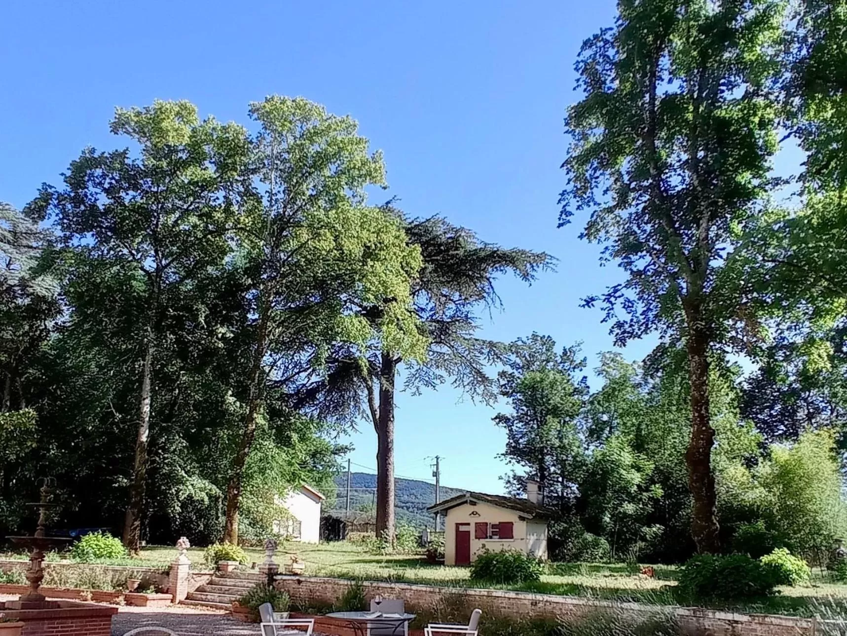 Garden, Property Building in Domaine de Rasigous