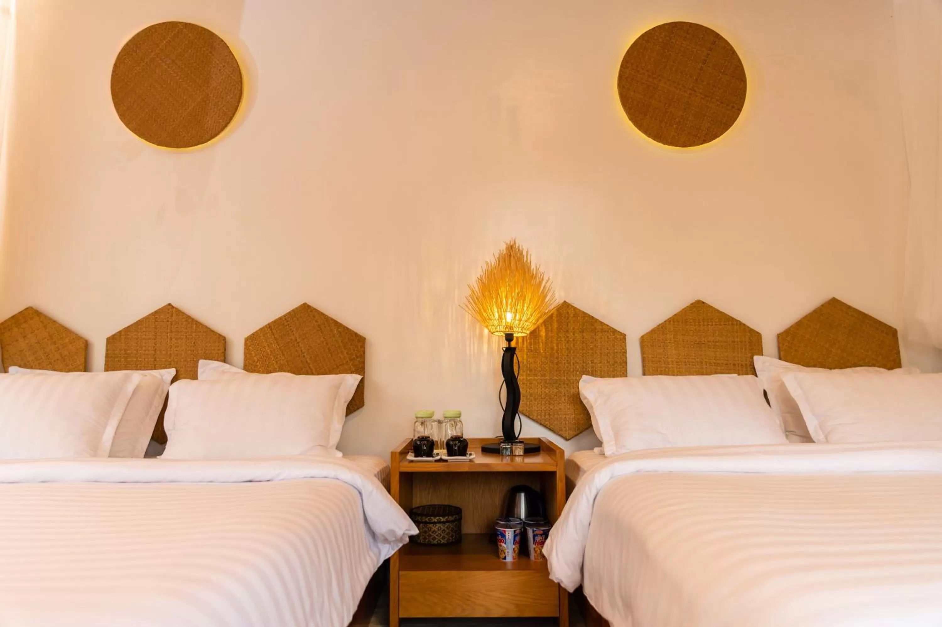 Bedroom, Bed in Binh Minh Eco Lodge