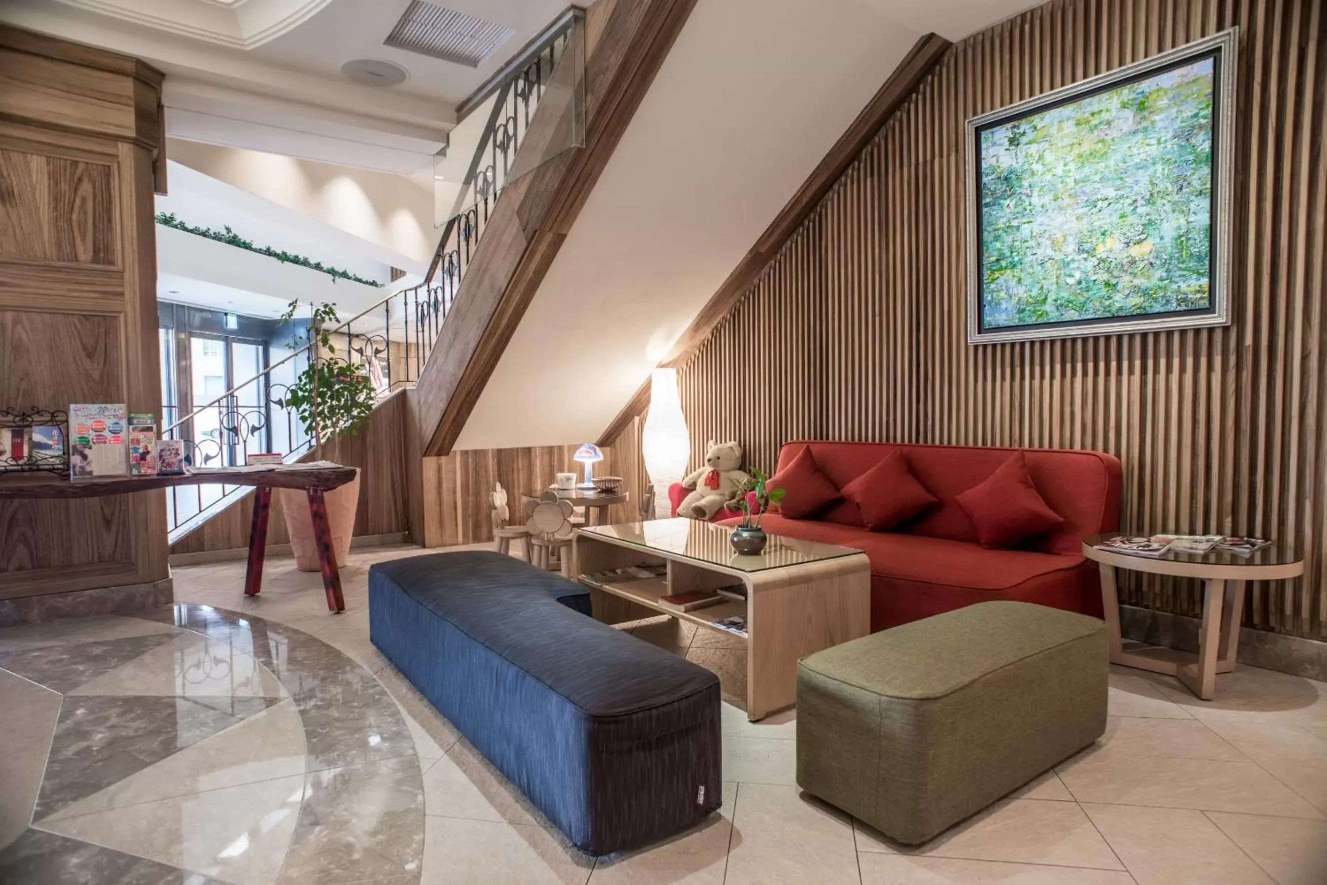 Lobby or reception in Chateau de Chine Hotel Hualien