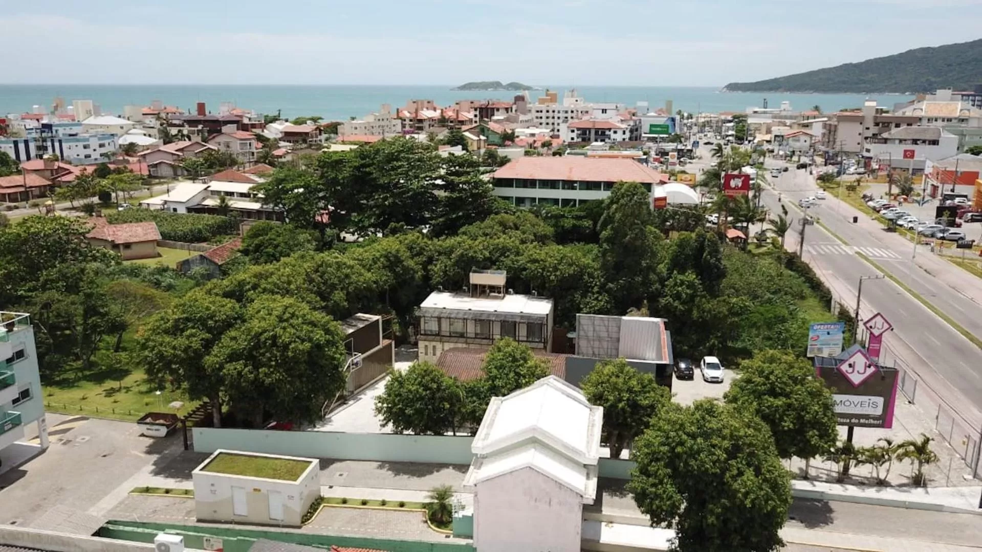 Bird's eye view in Pousada Ondas de Floripa