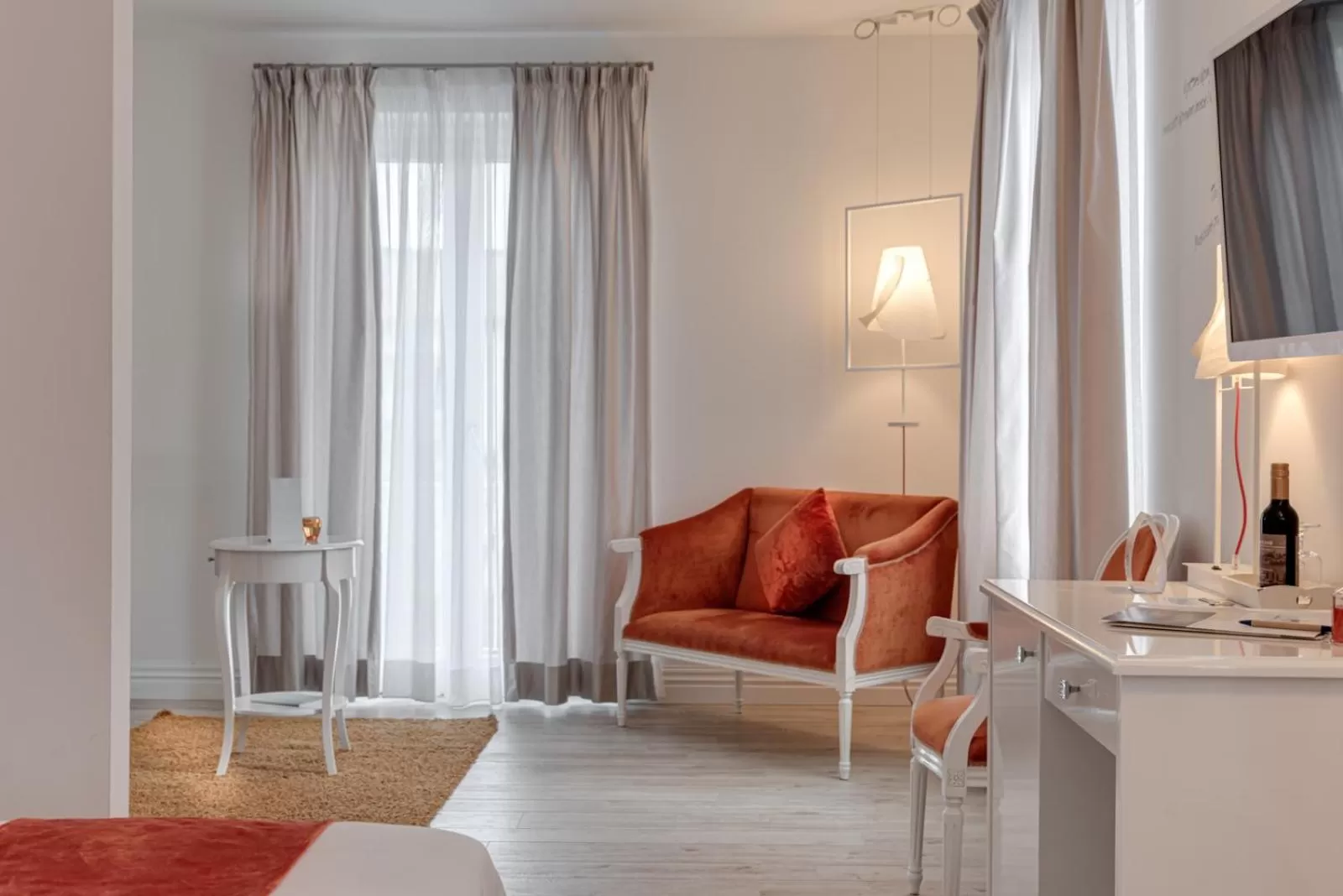 Living room in VILLA LIBERTY Boutique Hotel - Borgo Capitano Collection