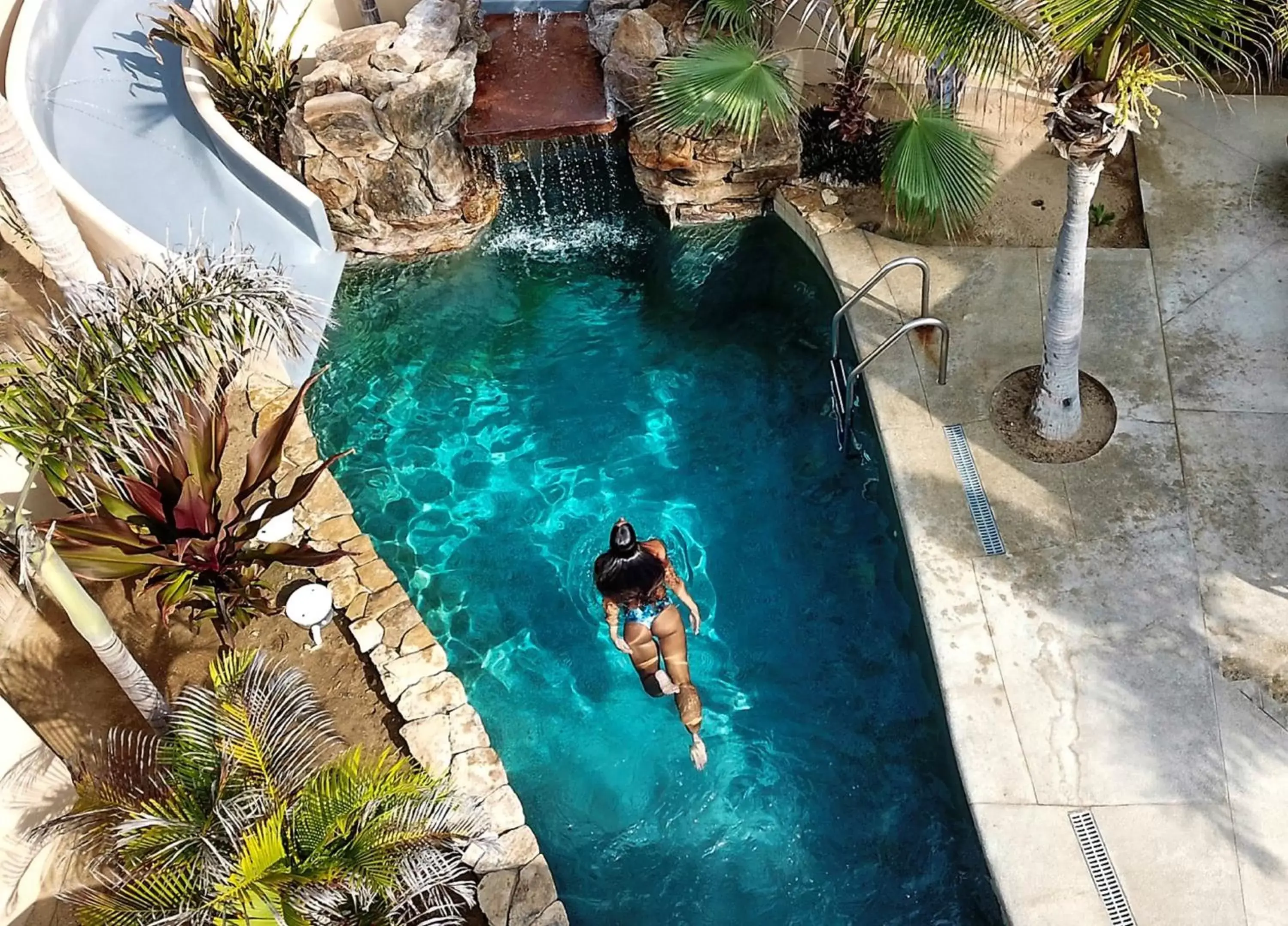 Pool View in Cerritos Beach Inn