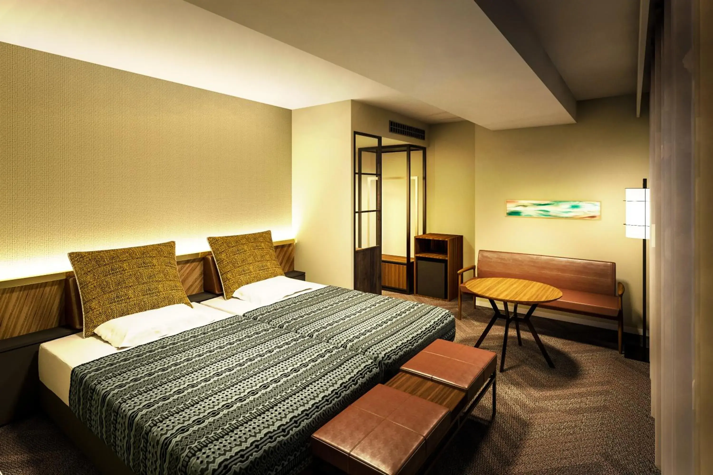 Photo of the whole room, Bed in Shibuya Stream Excel Hotel Tokyu