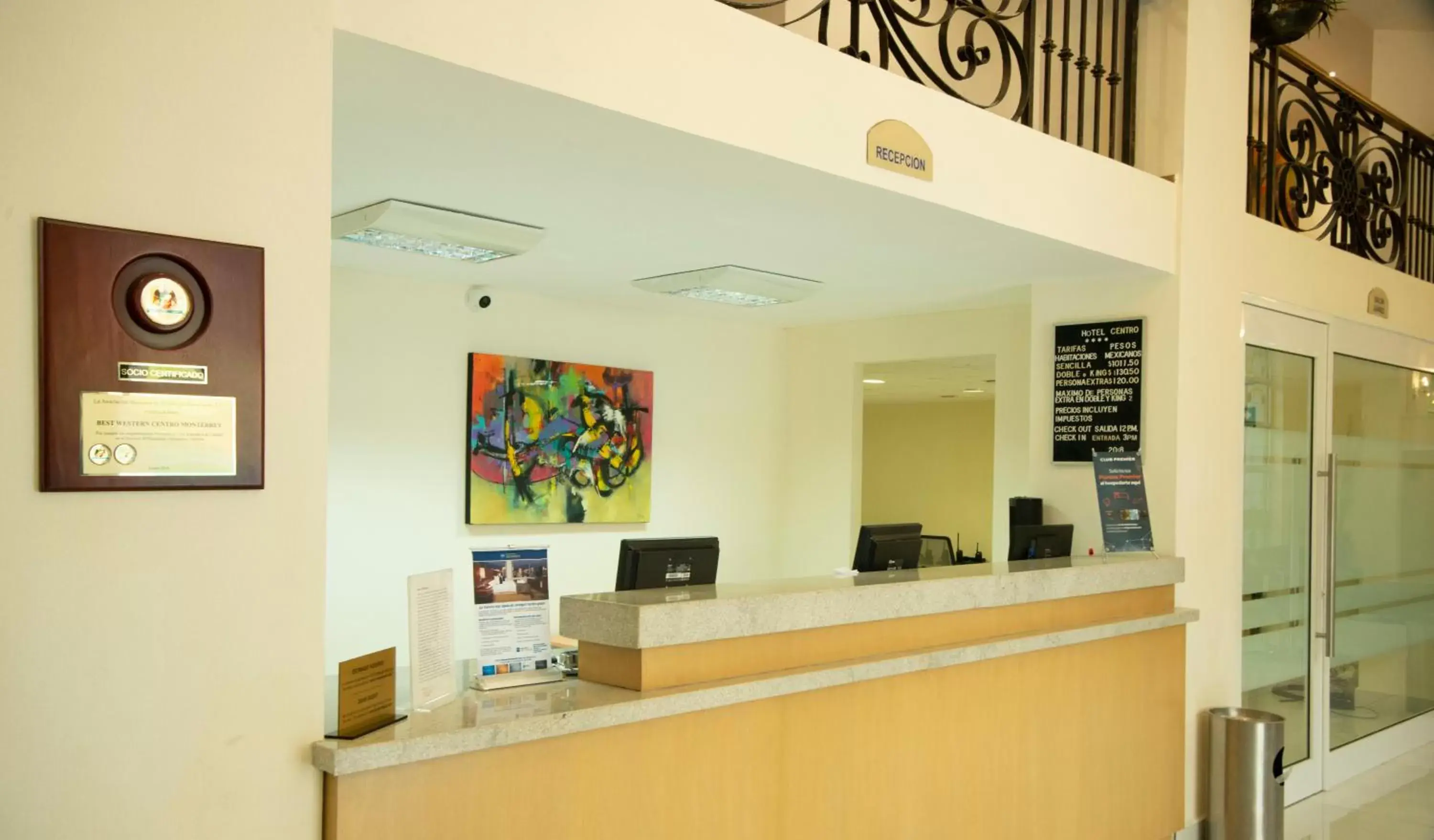 Lobby or reception, Lobby/Reception in Best Western Centro Monterrey