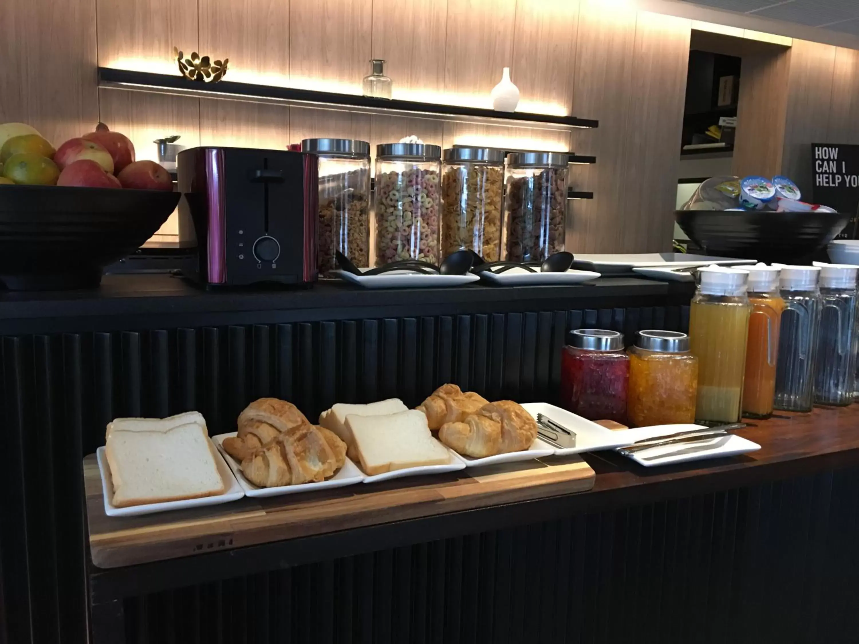 Continental breakfast in T2 Residence Sathorn