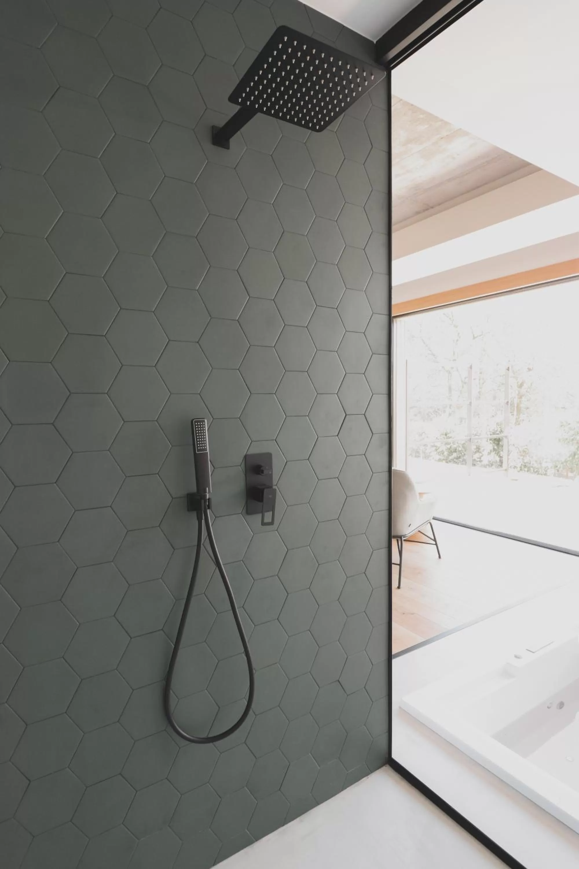 Bathroom in Atmos Hotel Boutique