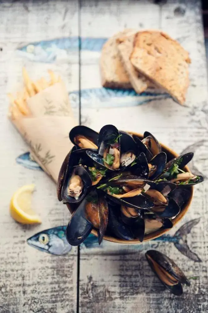 Food close-up in Bayards Cove Inn