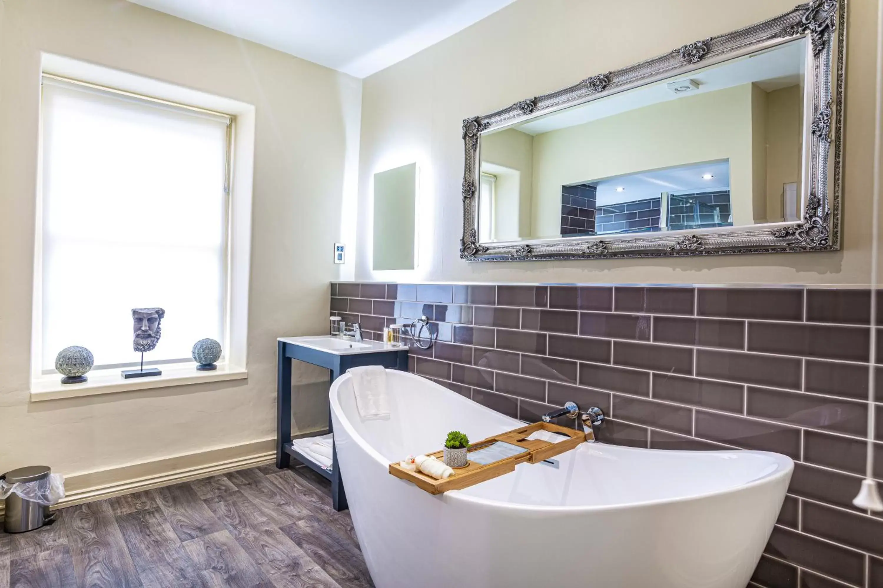 Bathroom in The Rutland Arms Hotel, Bakewell, Derbyshire