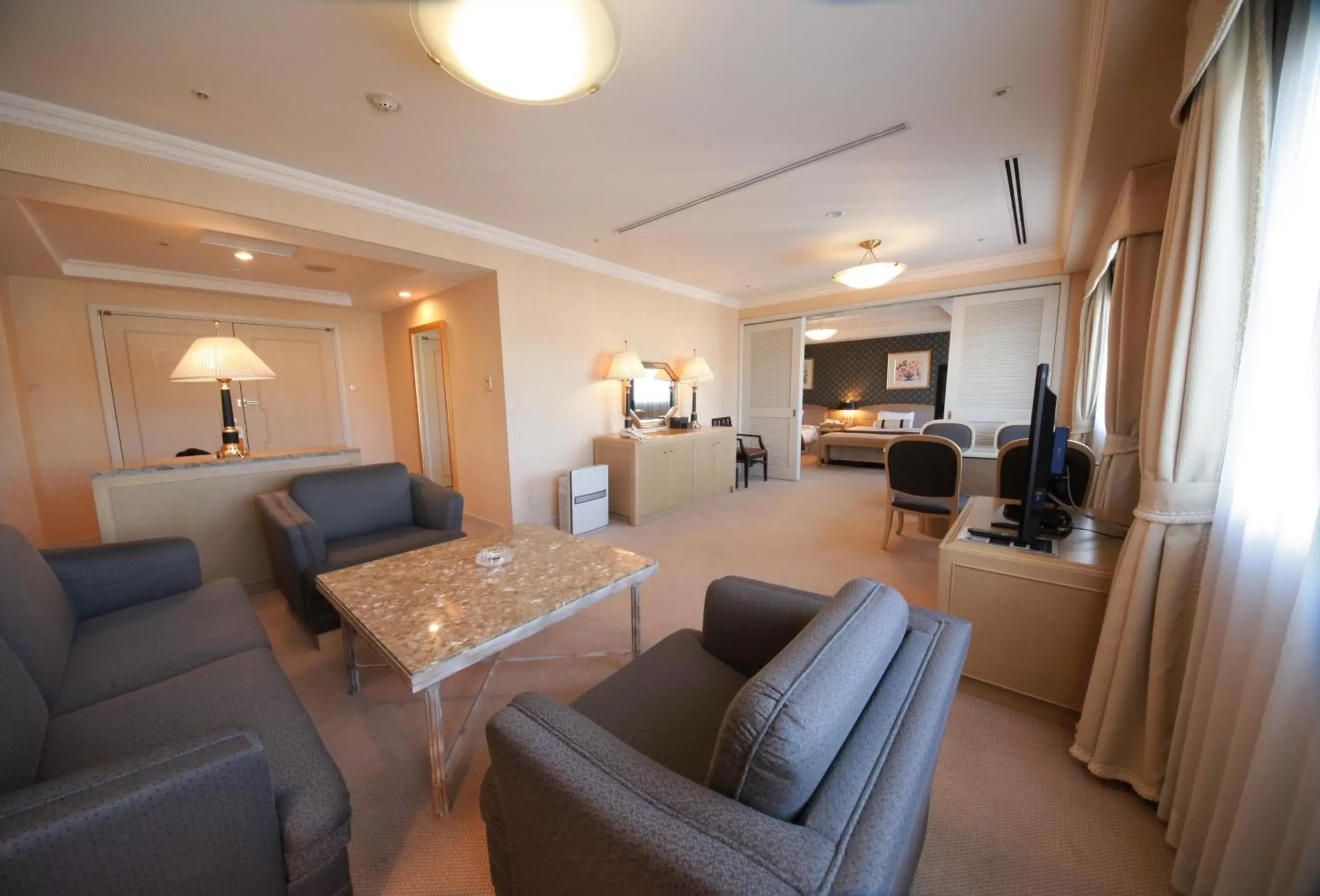 Living room, Seating Area in Numazu River Side Hotel