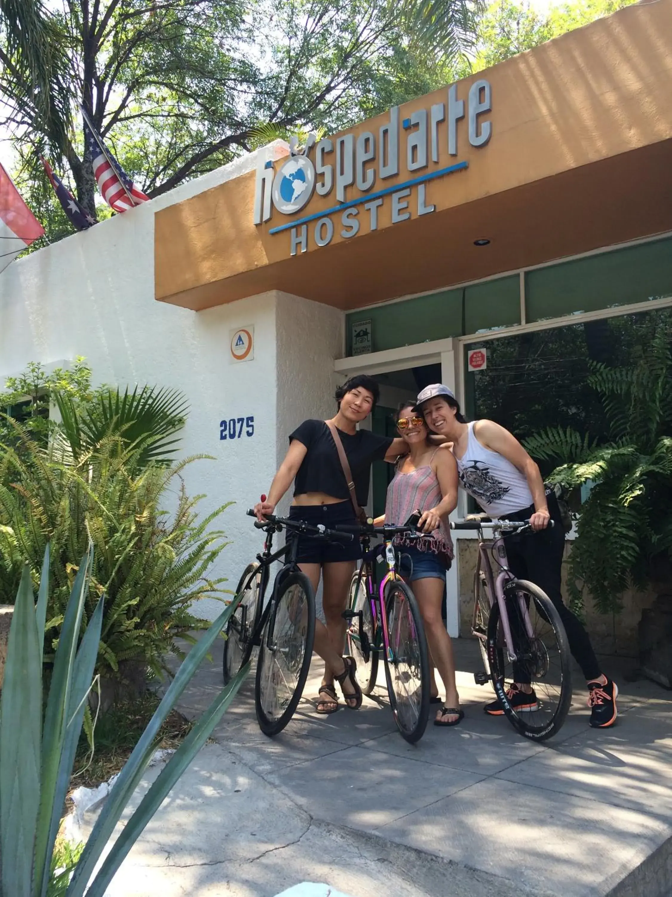 People, Biking in Hostel Hospedarte Chapultepec