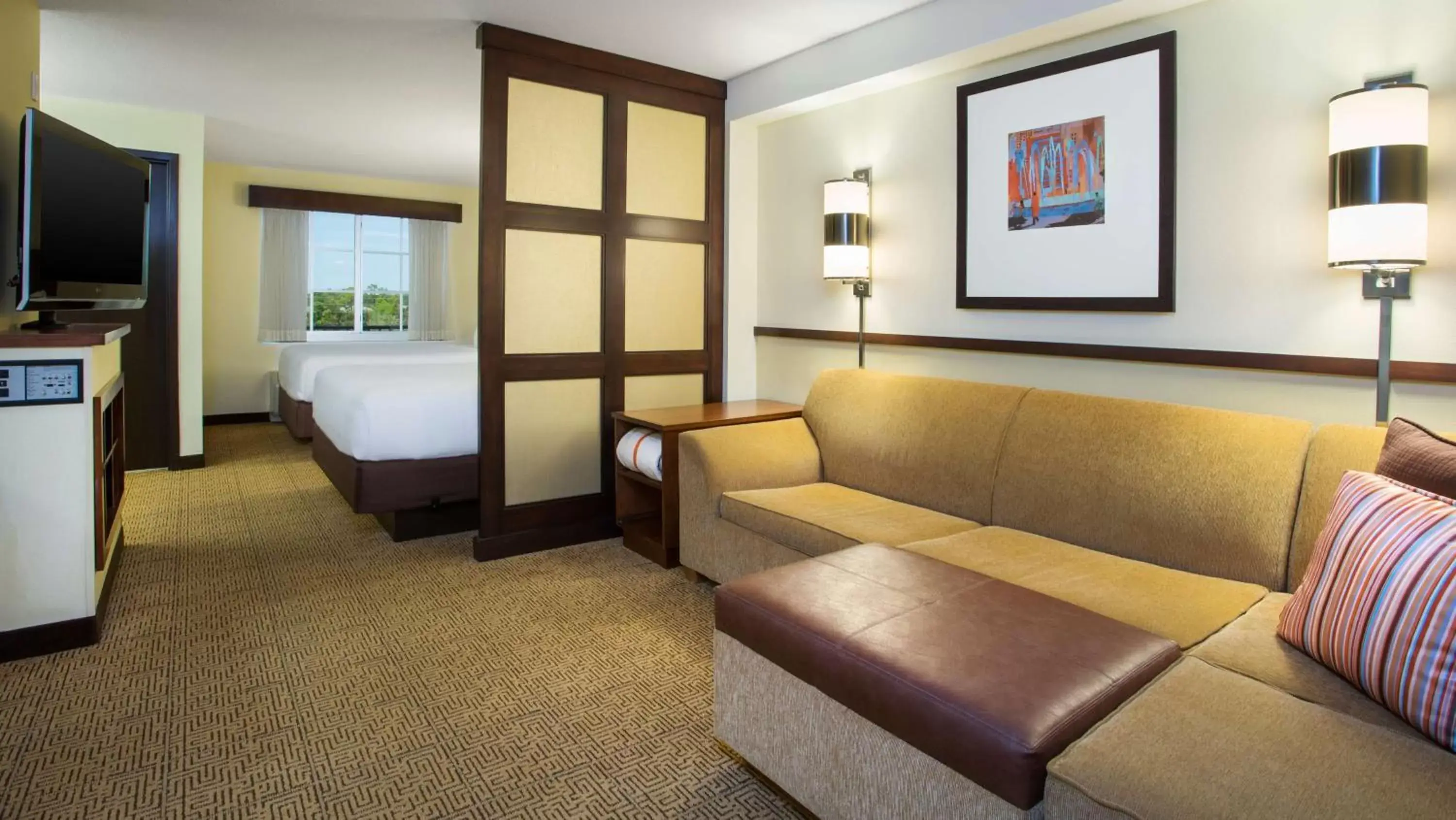 Bedroom, Seating Area in Hyatt Place Coconut Point