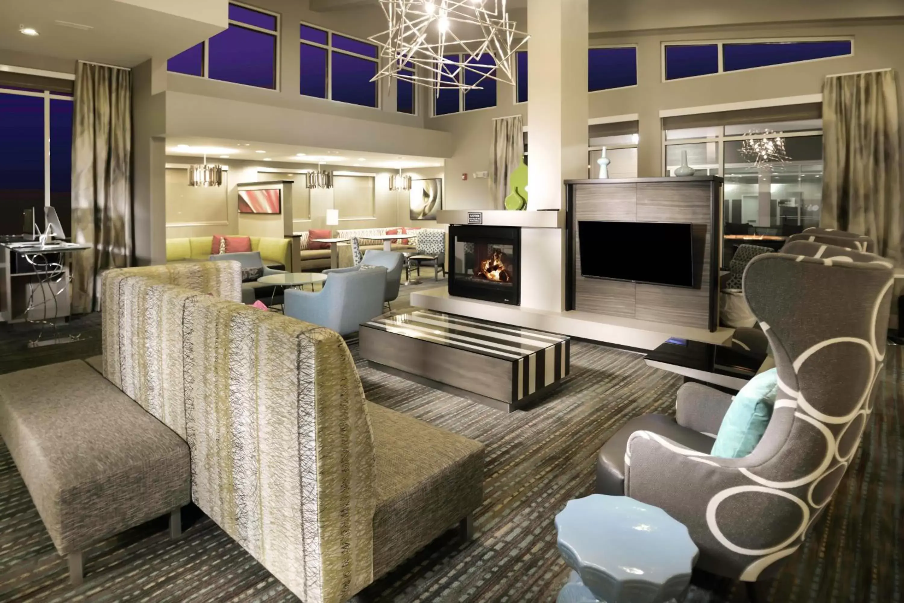 Lobby or reception, Seating Area in Residence Inn by Marriott Augusta