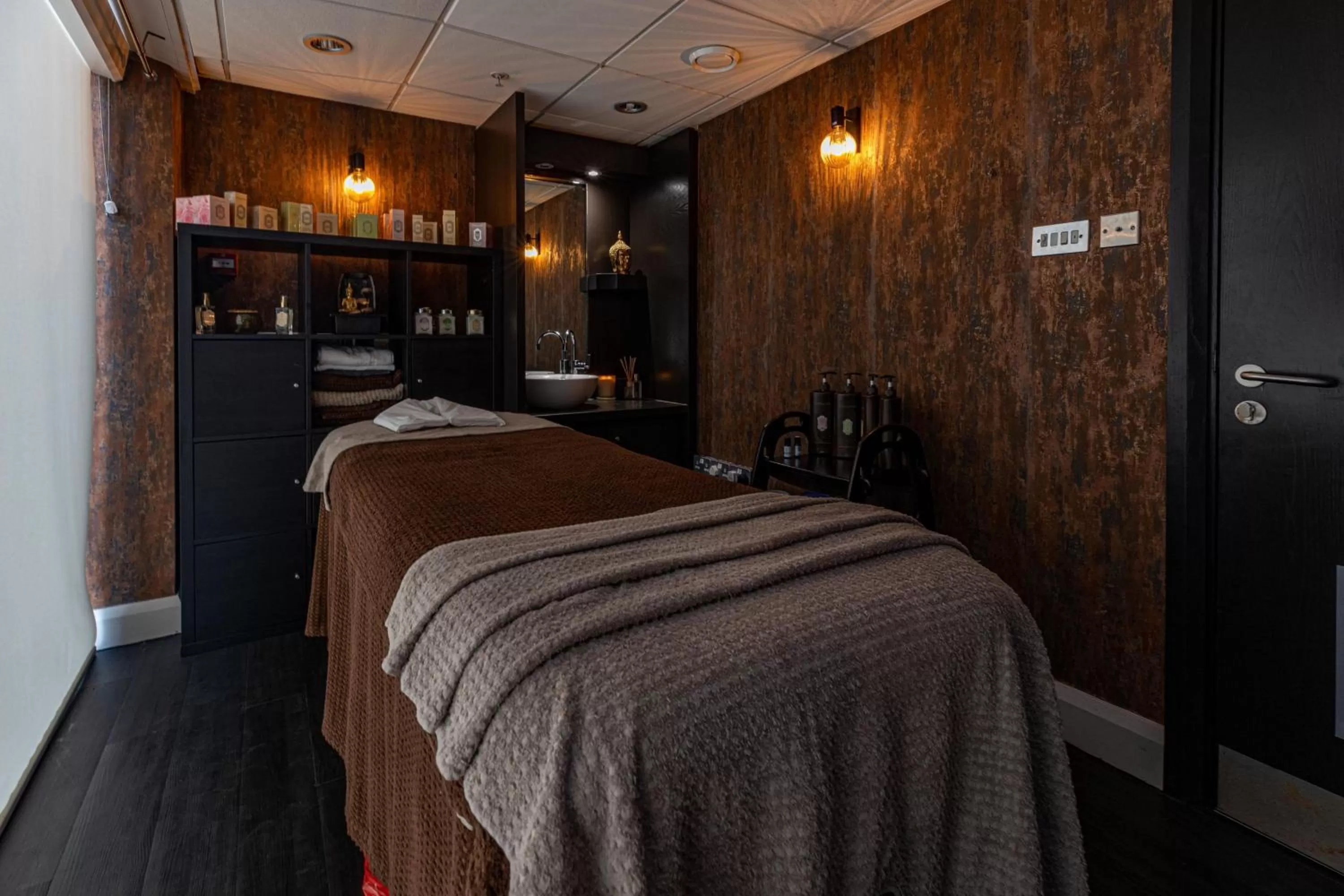 Spa and wellness centre/facilities, Bed in London Marriott Hotel Regents Park