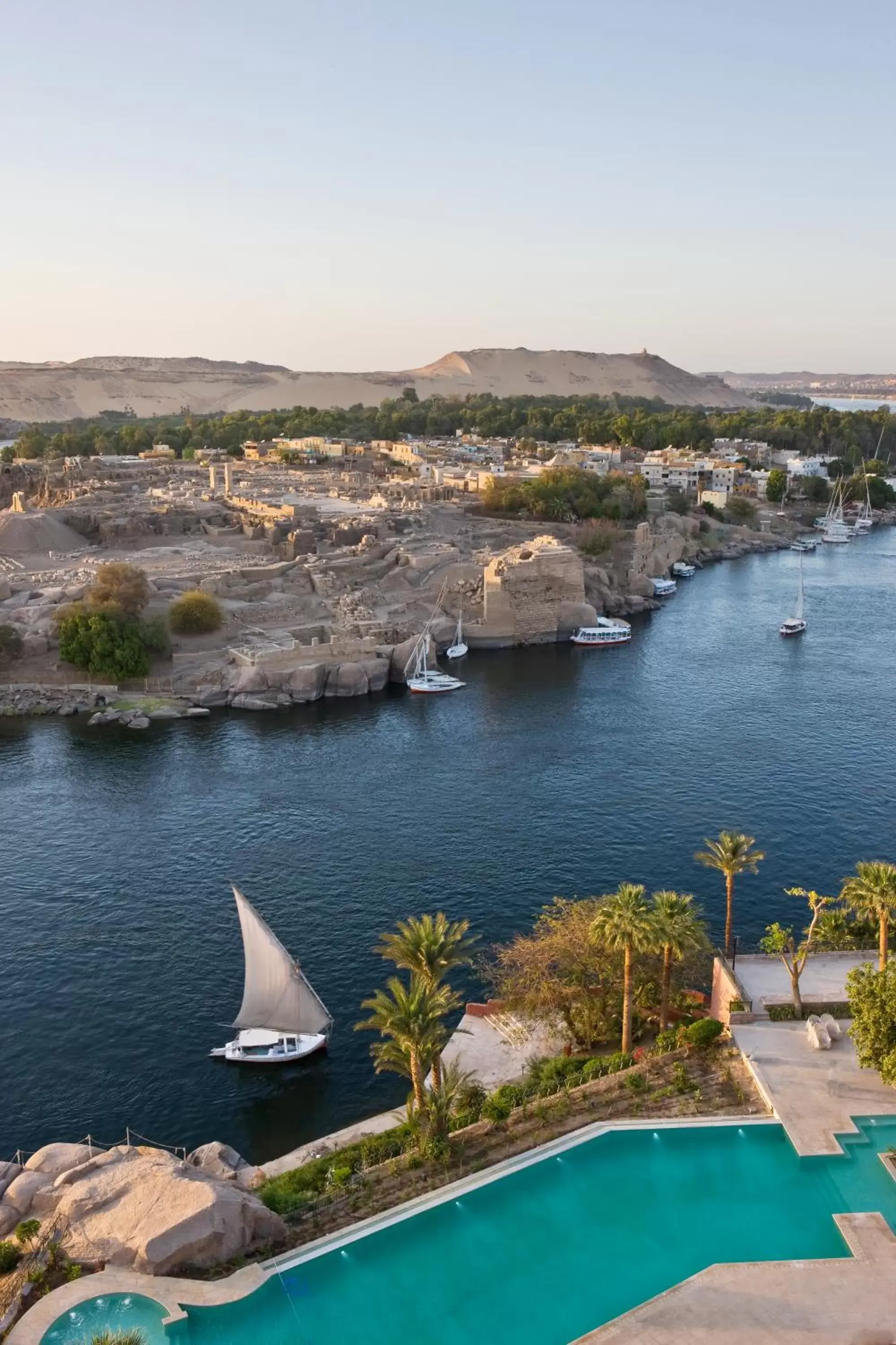 River view in Sofitel Legend Old Cataract