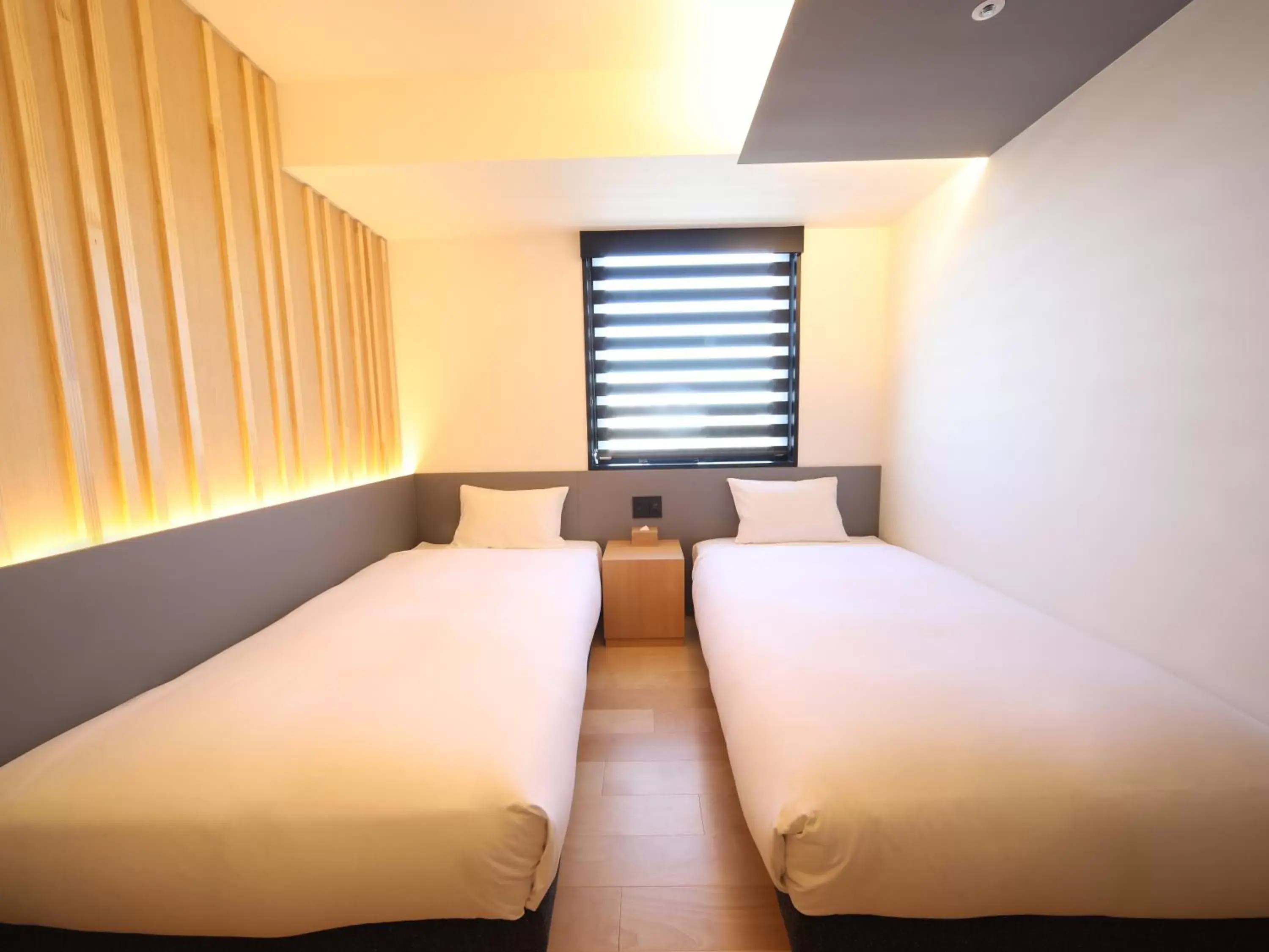 Photo of the whole room, Bed in hotel androoms Nagoya Sakae
