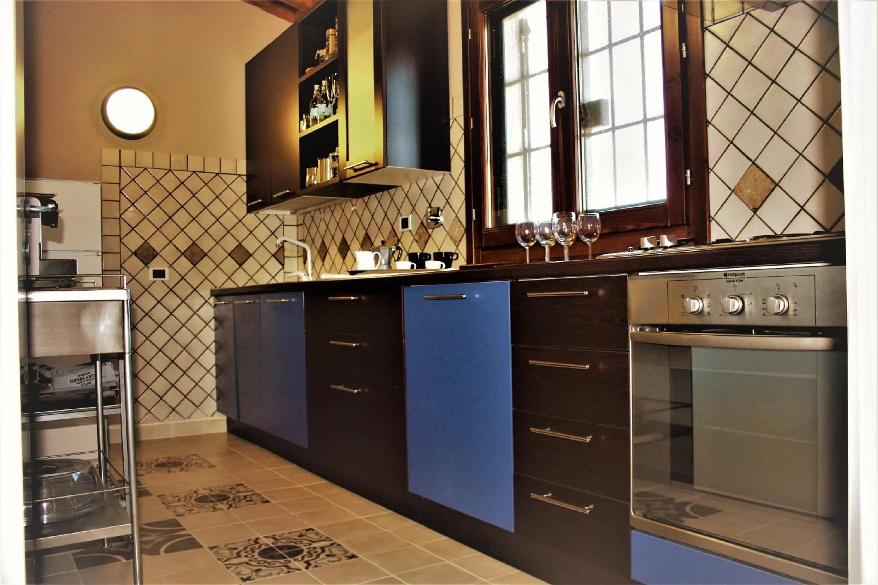 Kitchen or kitchenette in La collina delle fonti
