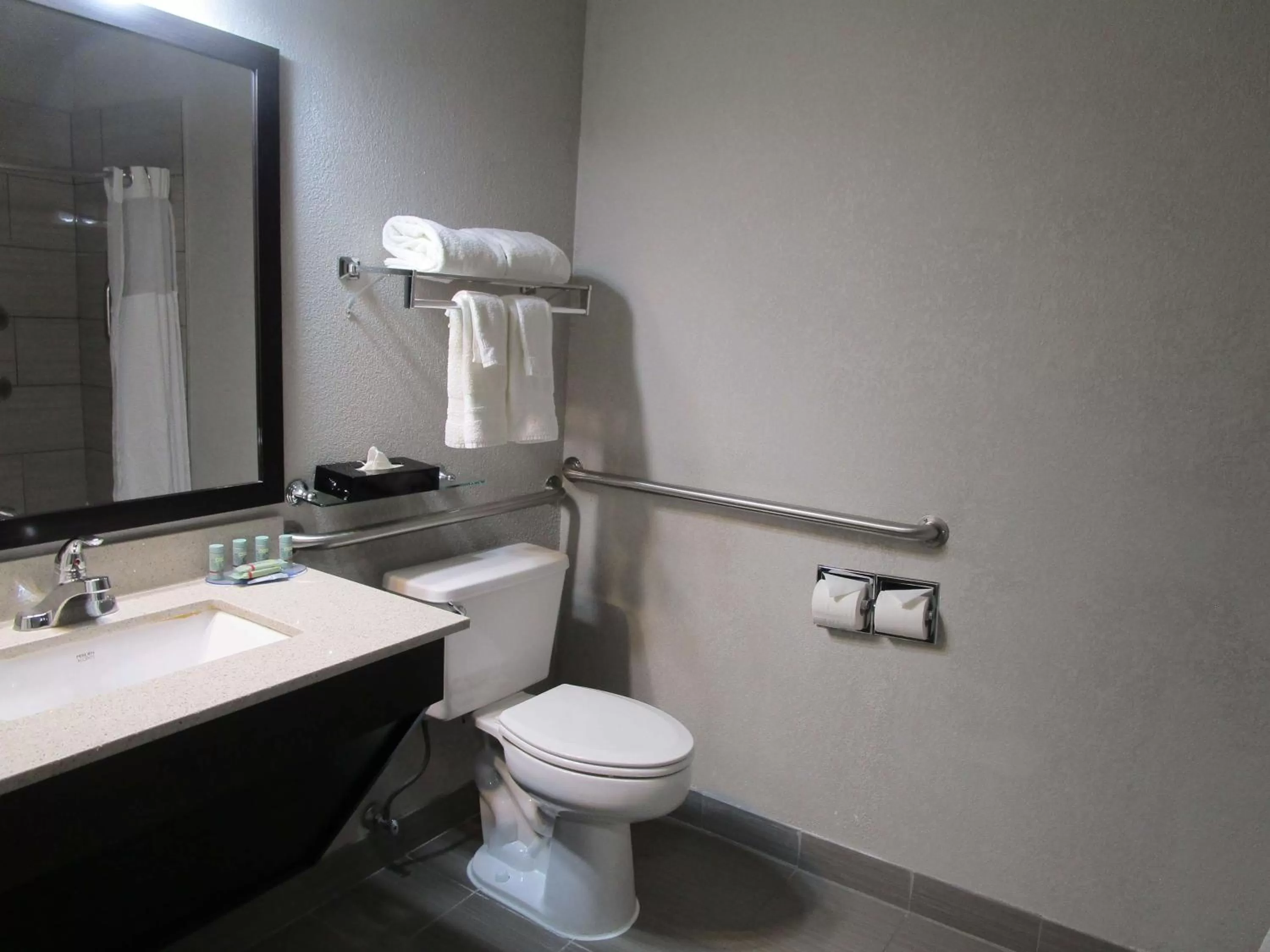 Bathroom in Best Western Muscatine - Pearl City Hotel