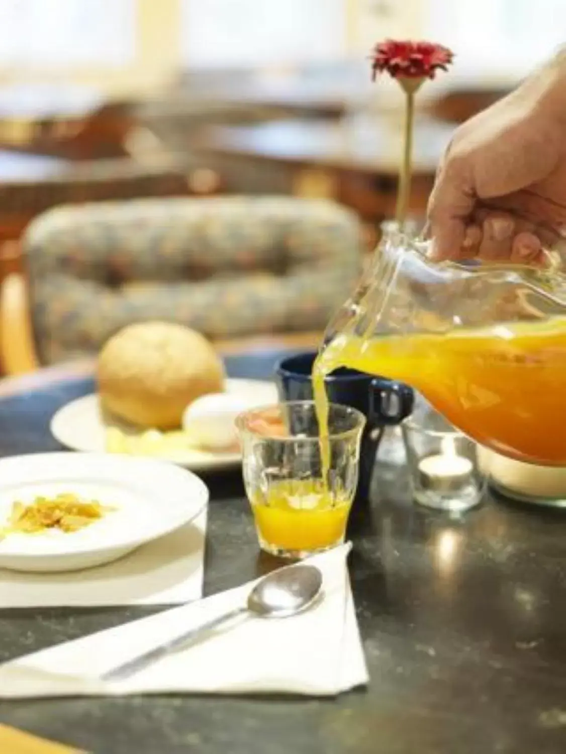 Buffet breakfast in Hotell Dialog
