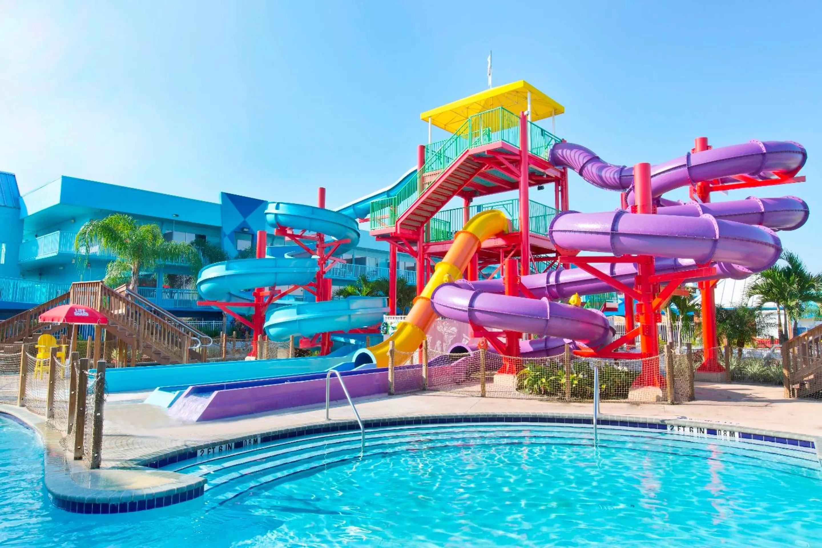 Aqua park in Ramada by Wyndham Flamingo Water Park