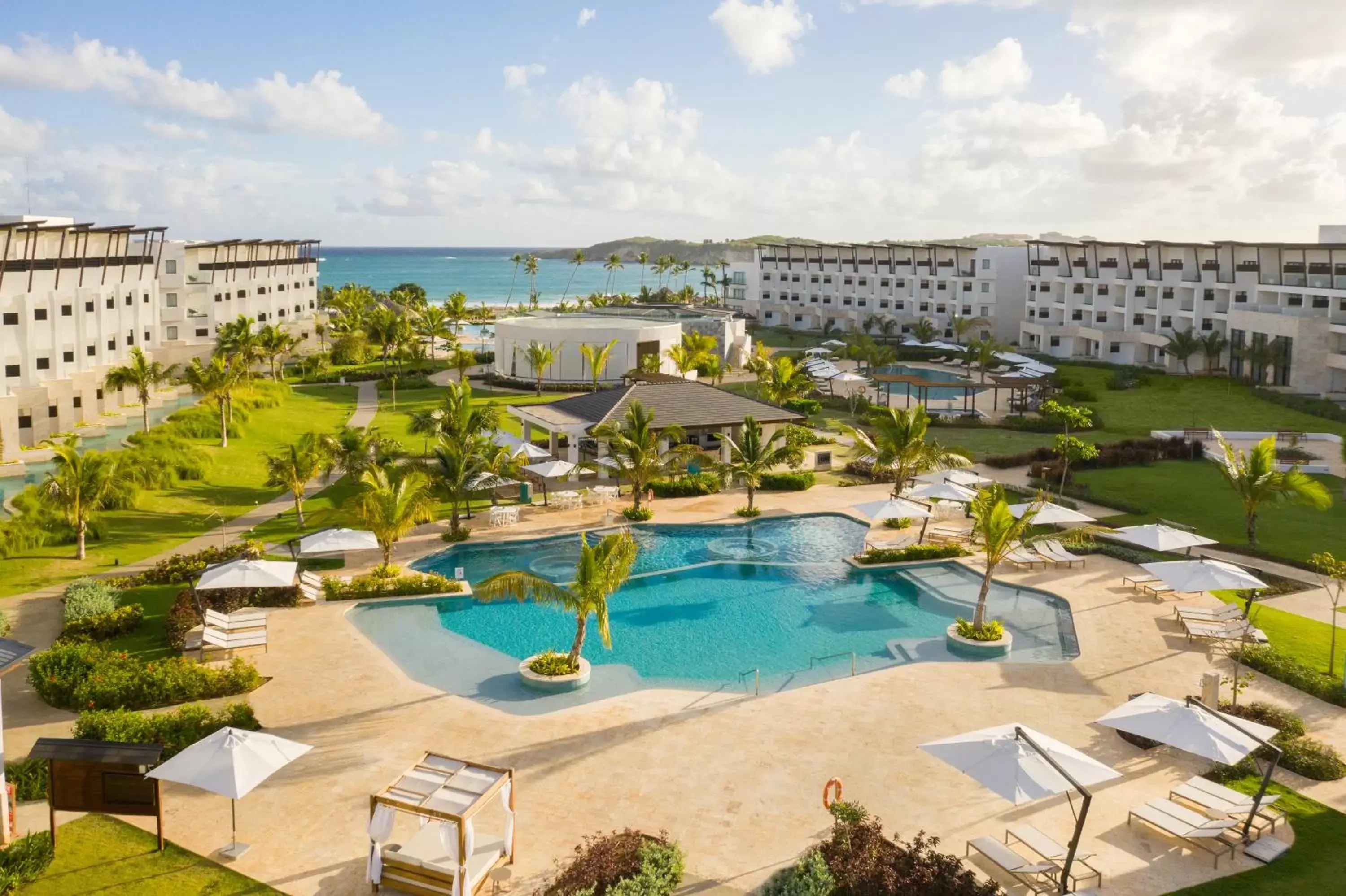 Pool view in Dreams Macao Beach Punta Cana