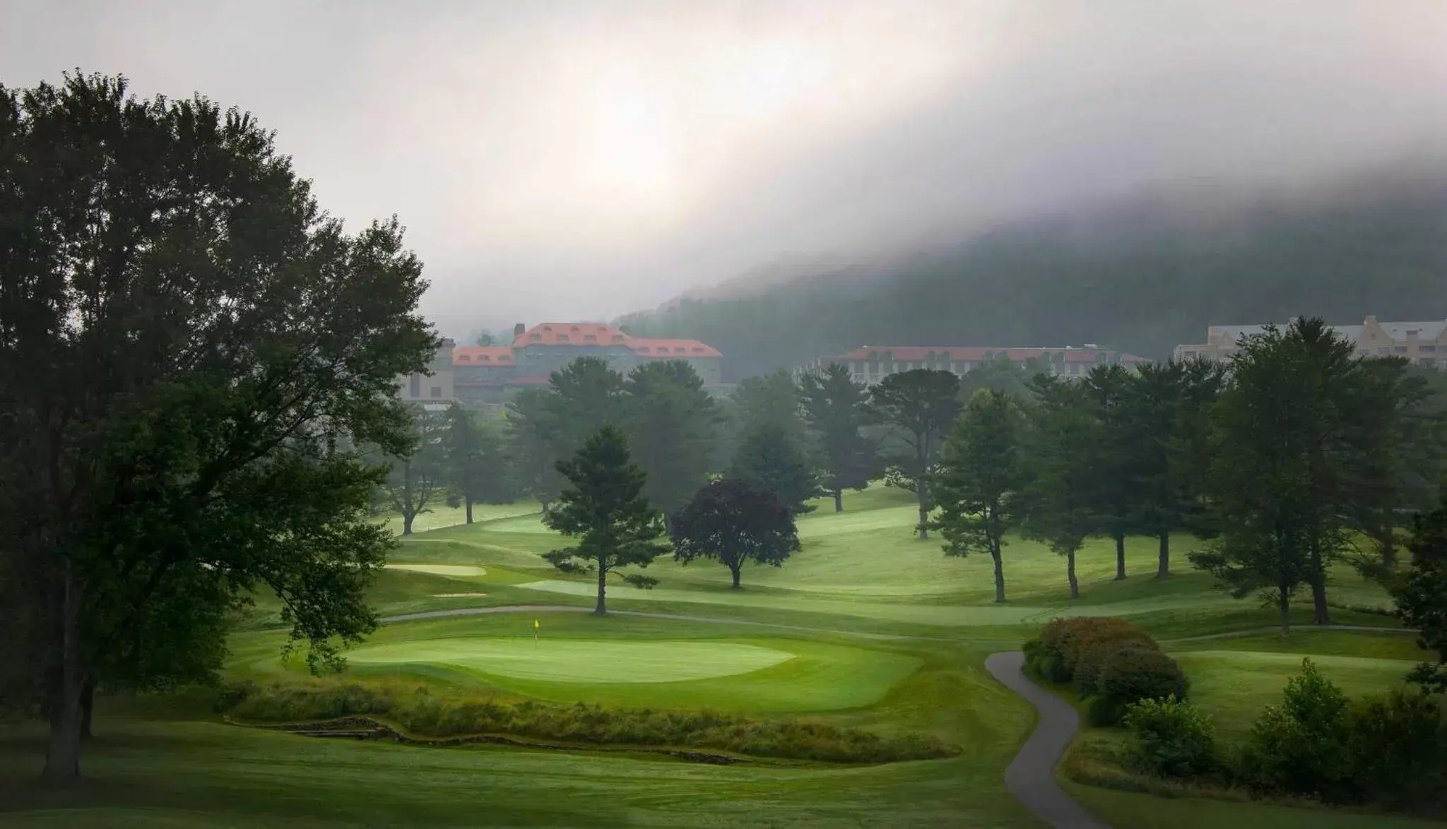 Golfcourse, Golf in The Omni Grove Park Inn - Asheville