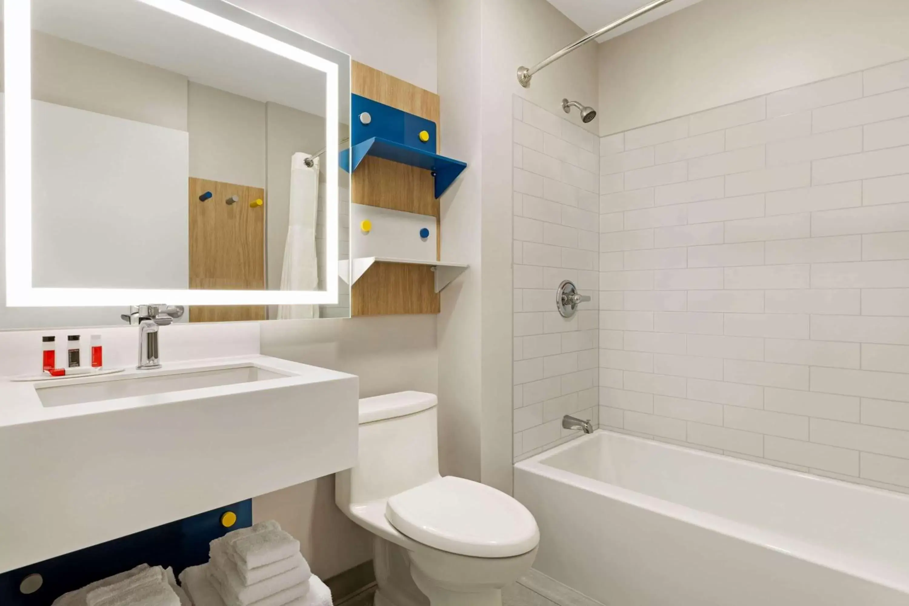 Bathroom in Microtel Inn Suites by Wyndham Lac-Megantic