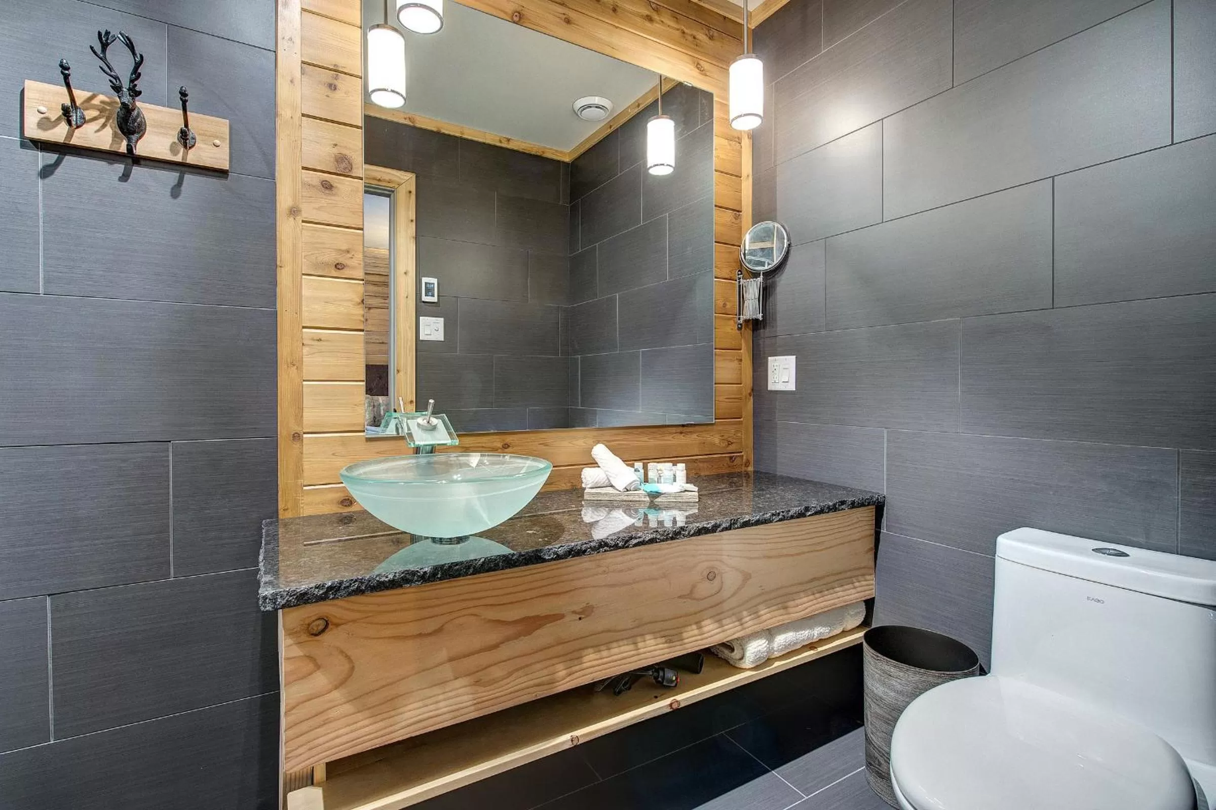 Toilet, Bathroom in Auberge le Cosy