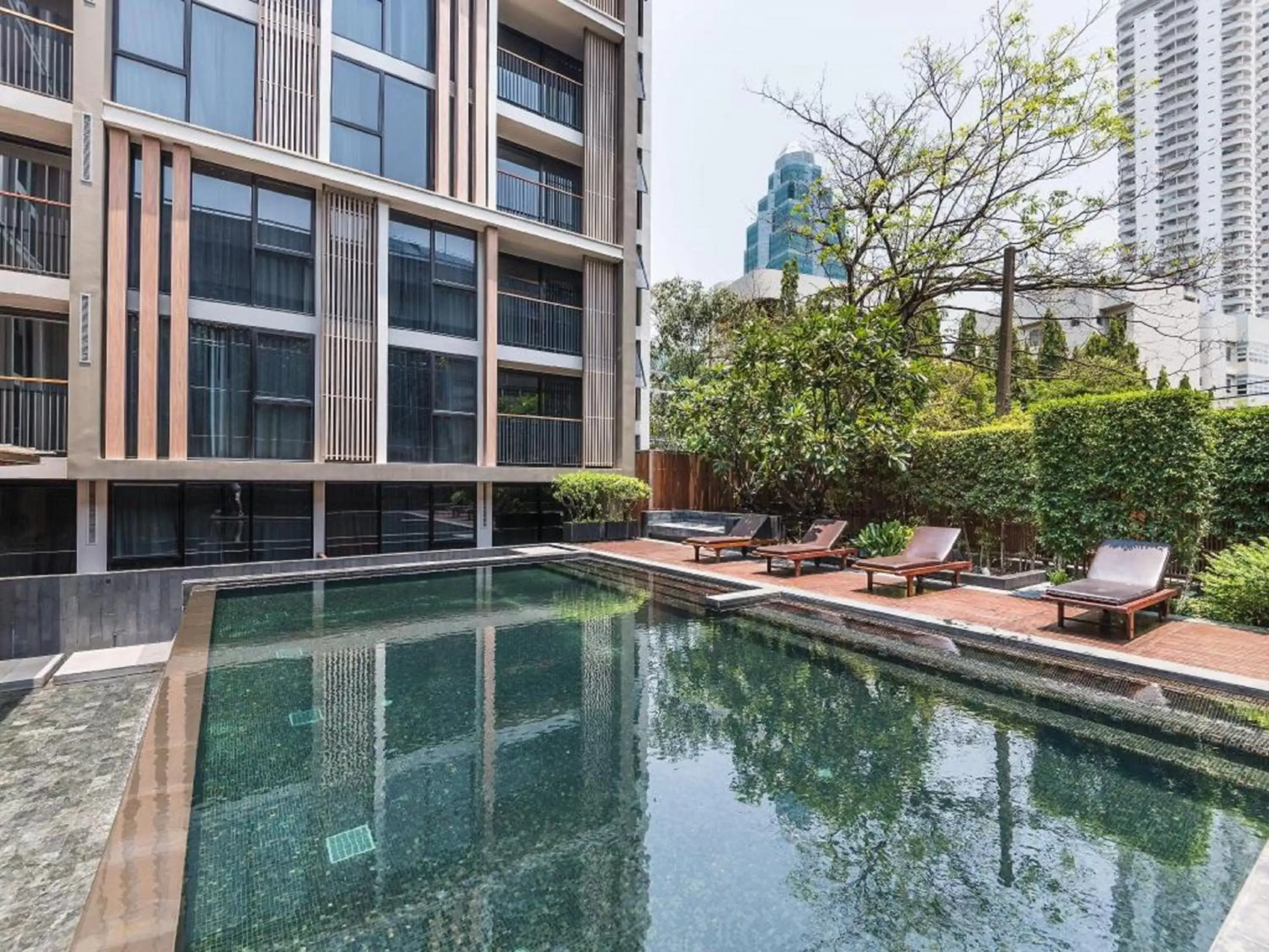 Swimming Pool in Arcadia Suites Bangkok