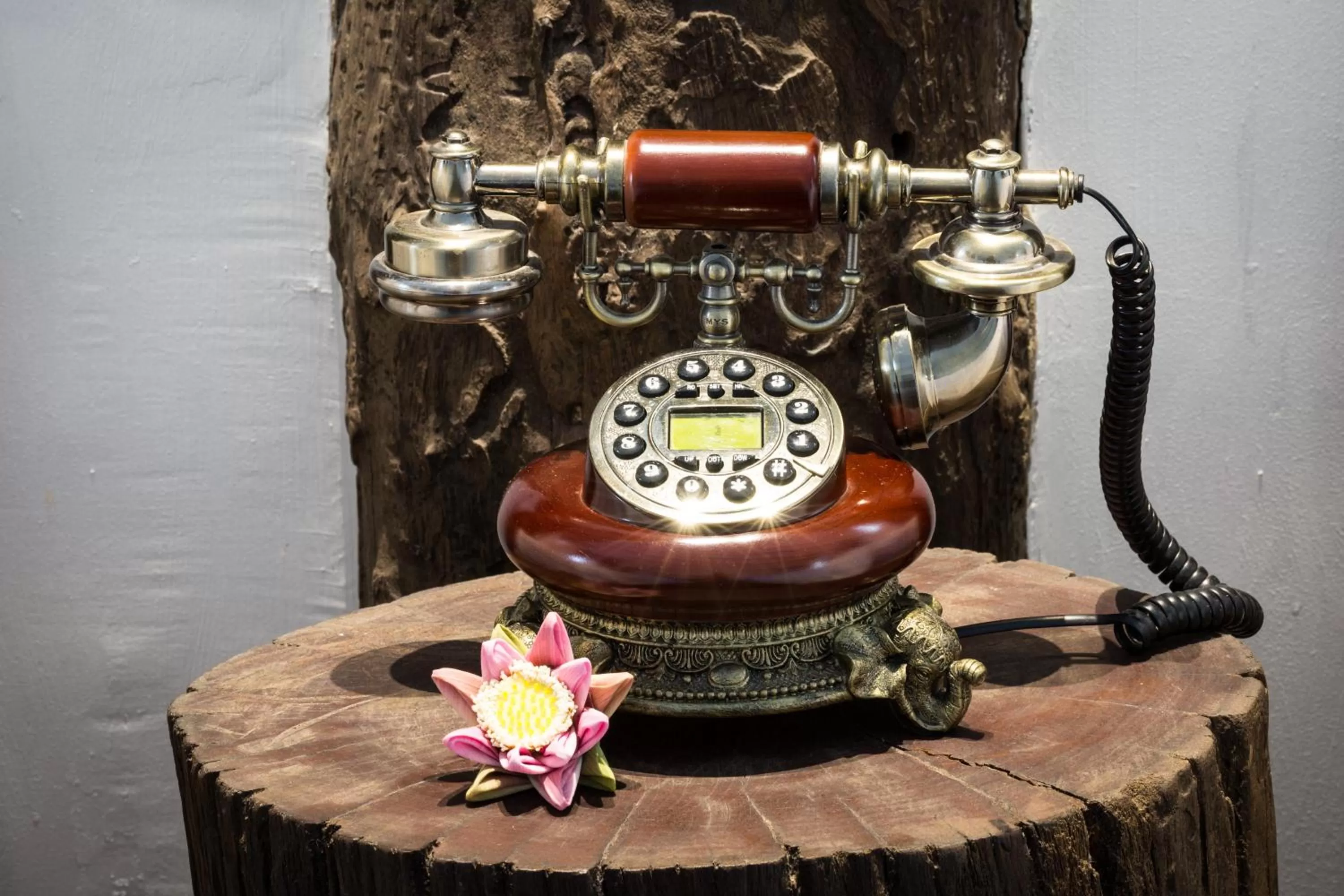 Bed in Java Wooden Villa & Residence