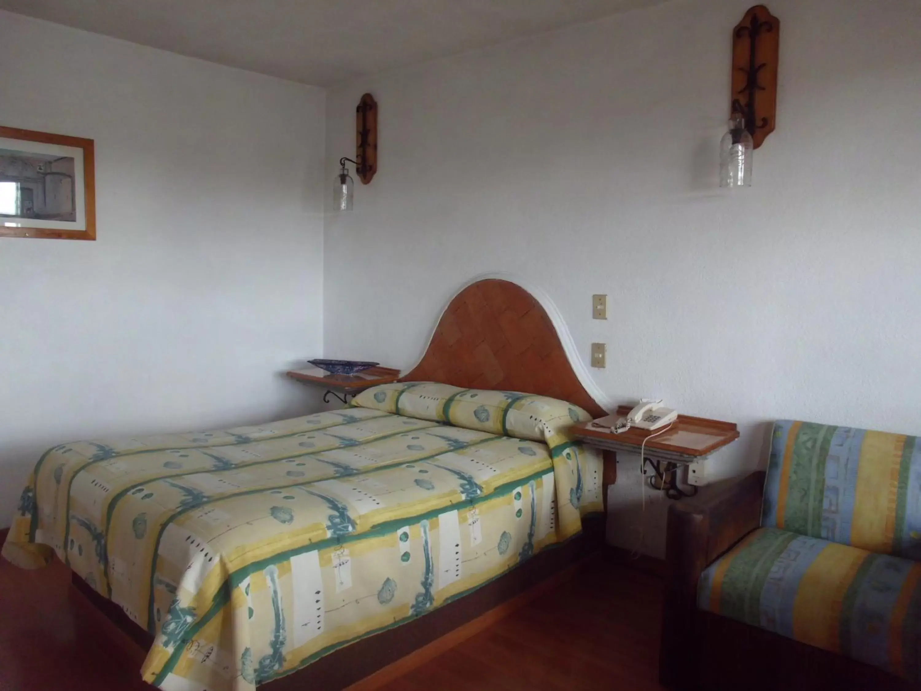 Bed in Hotel La Posada
