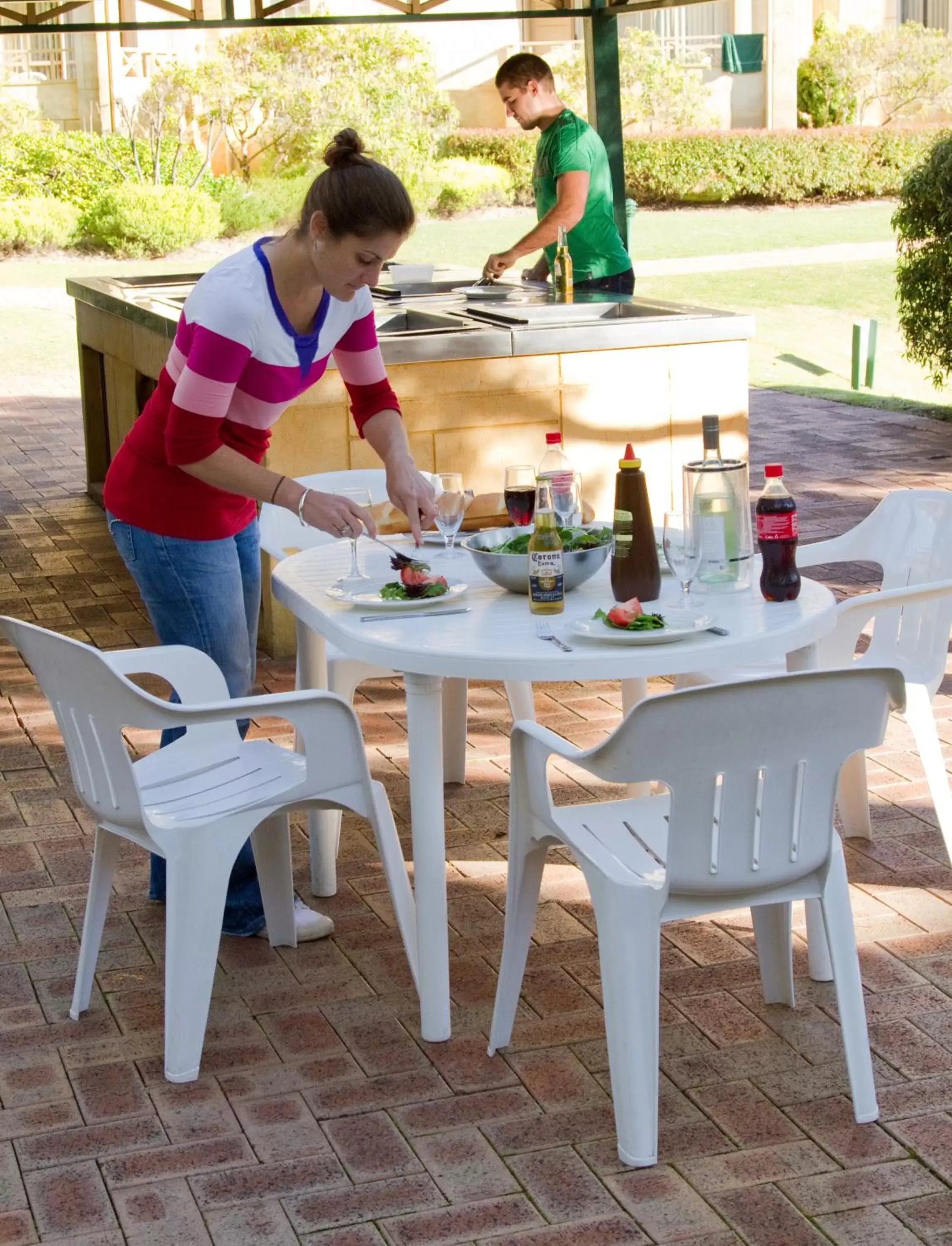 BBQ facilities in Abbey Beach Resort