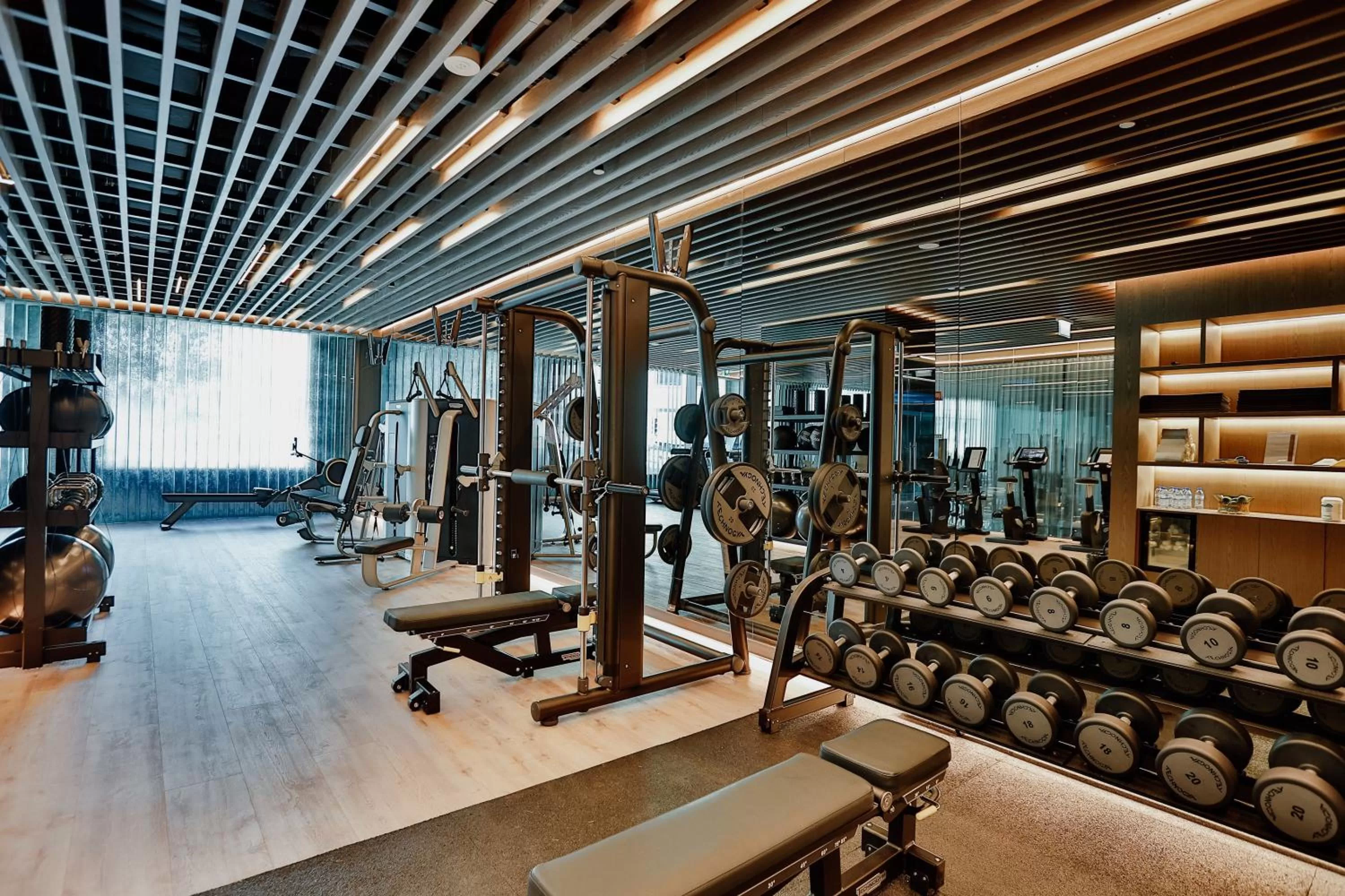 Fitness centre/facilities in EPIC SANA Marquês Hotel