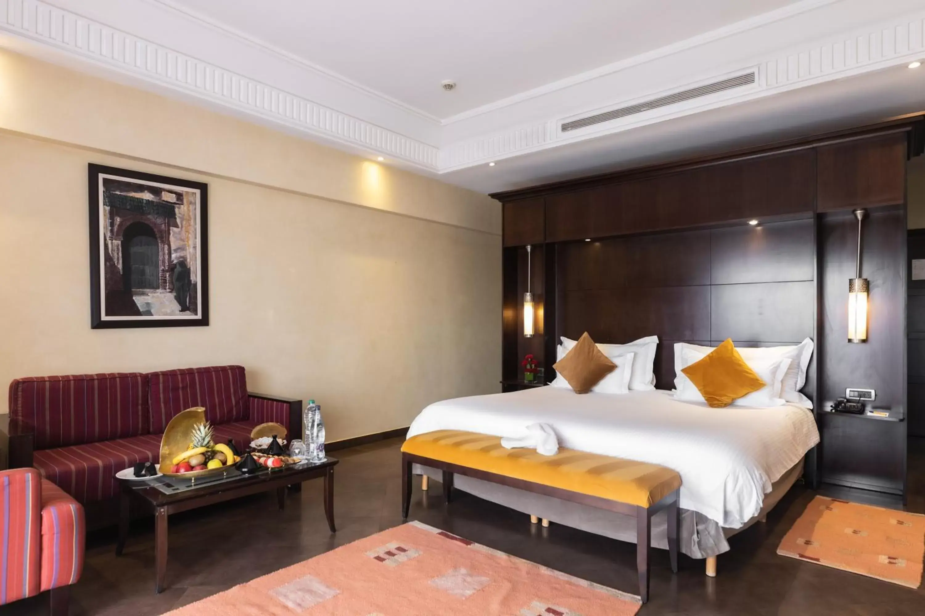 Bed in Kenzi Menara Palace & Resort