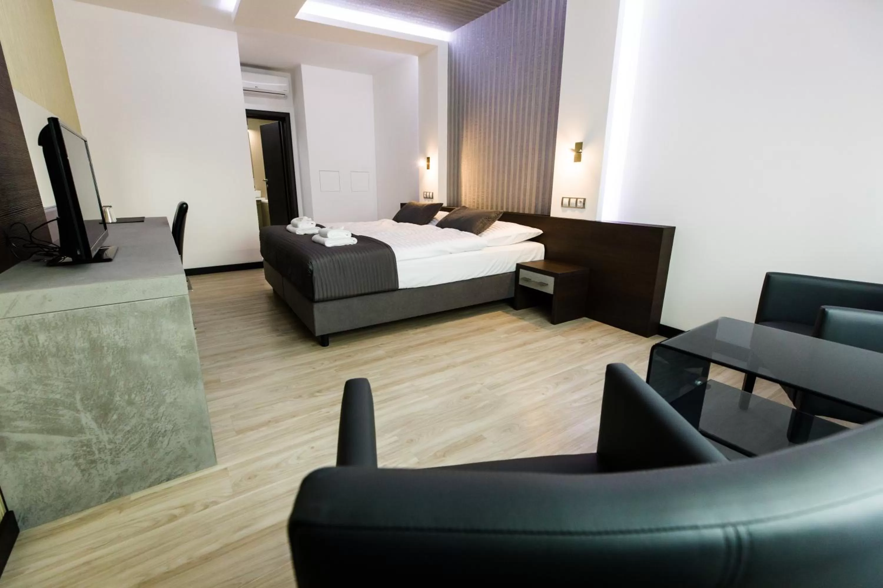 Bed in Hotel U Kostela