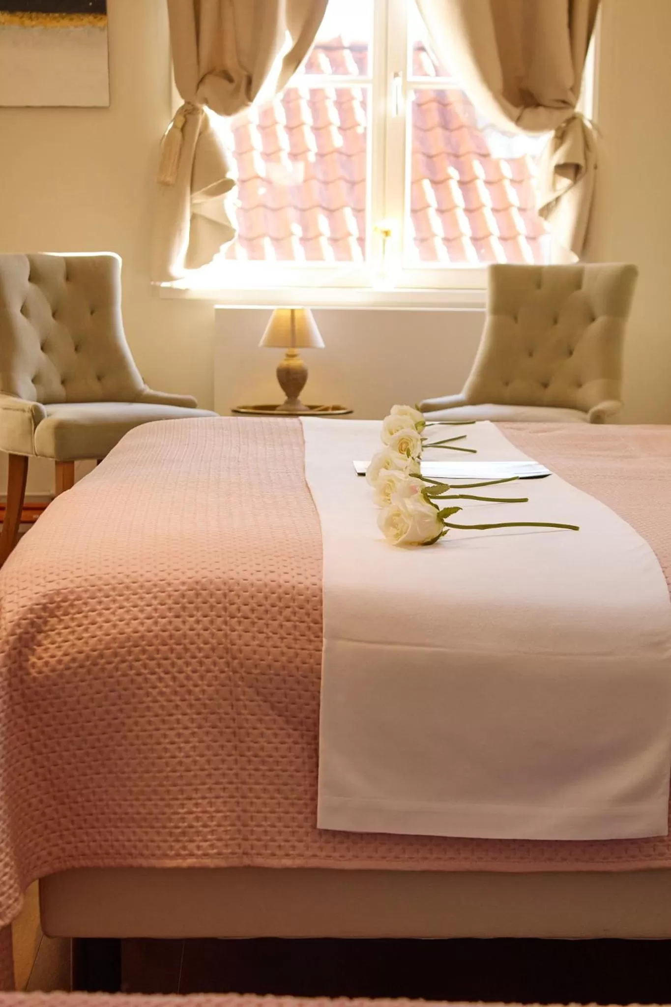 Bed in The White Queen B&B