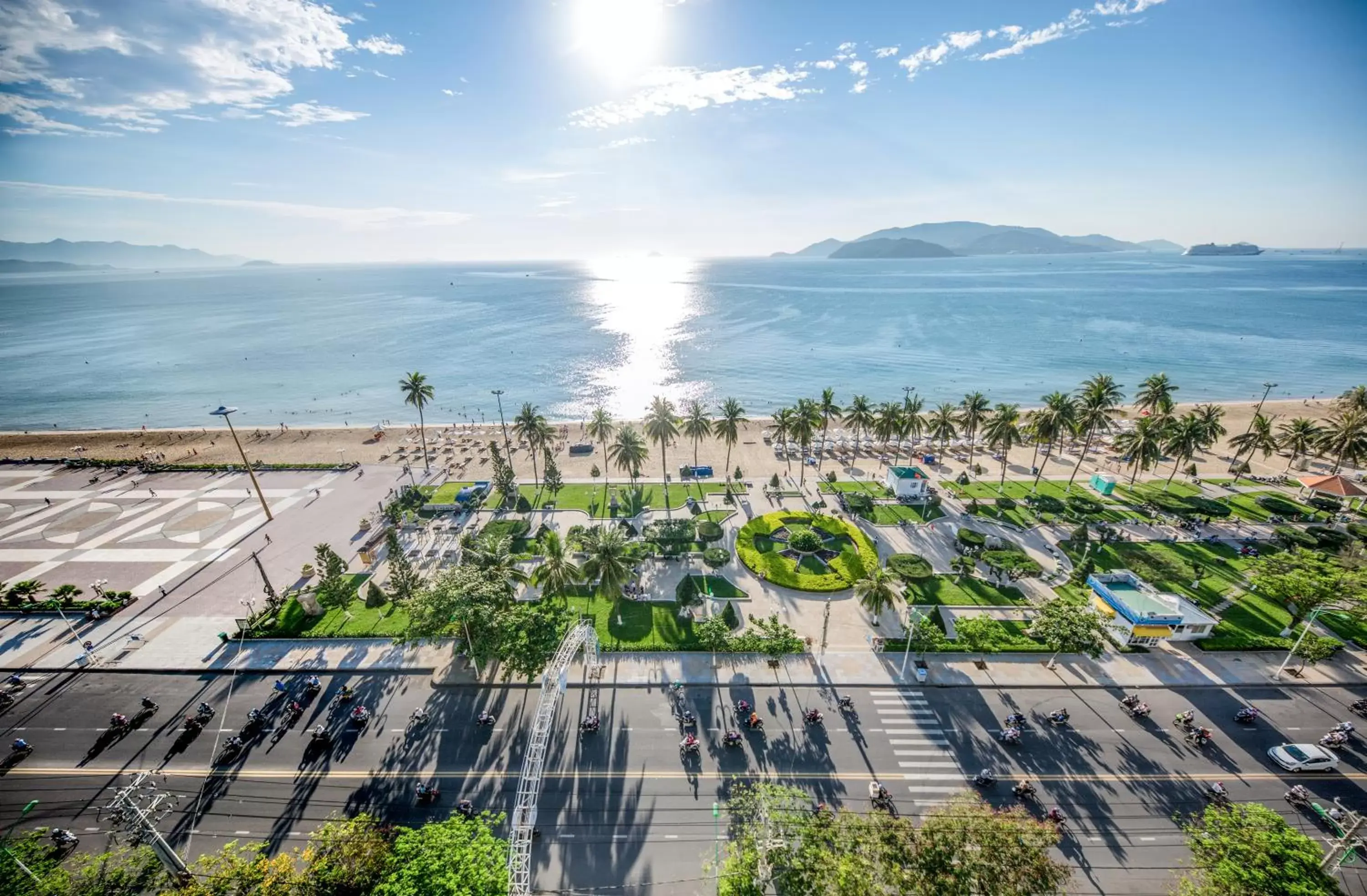 View (from property/room), Bird's-eye View in Hotel Novotel Nha Trang