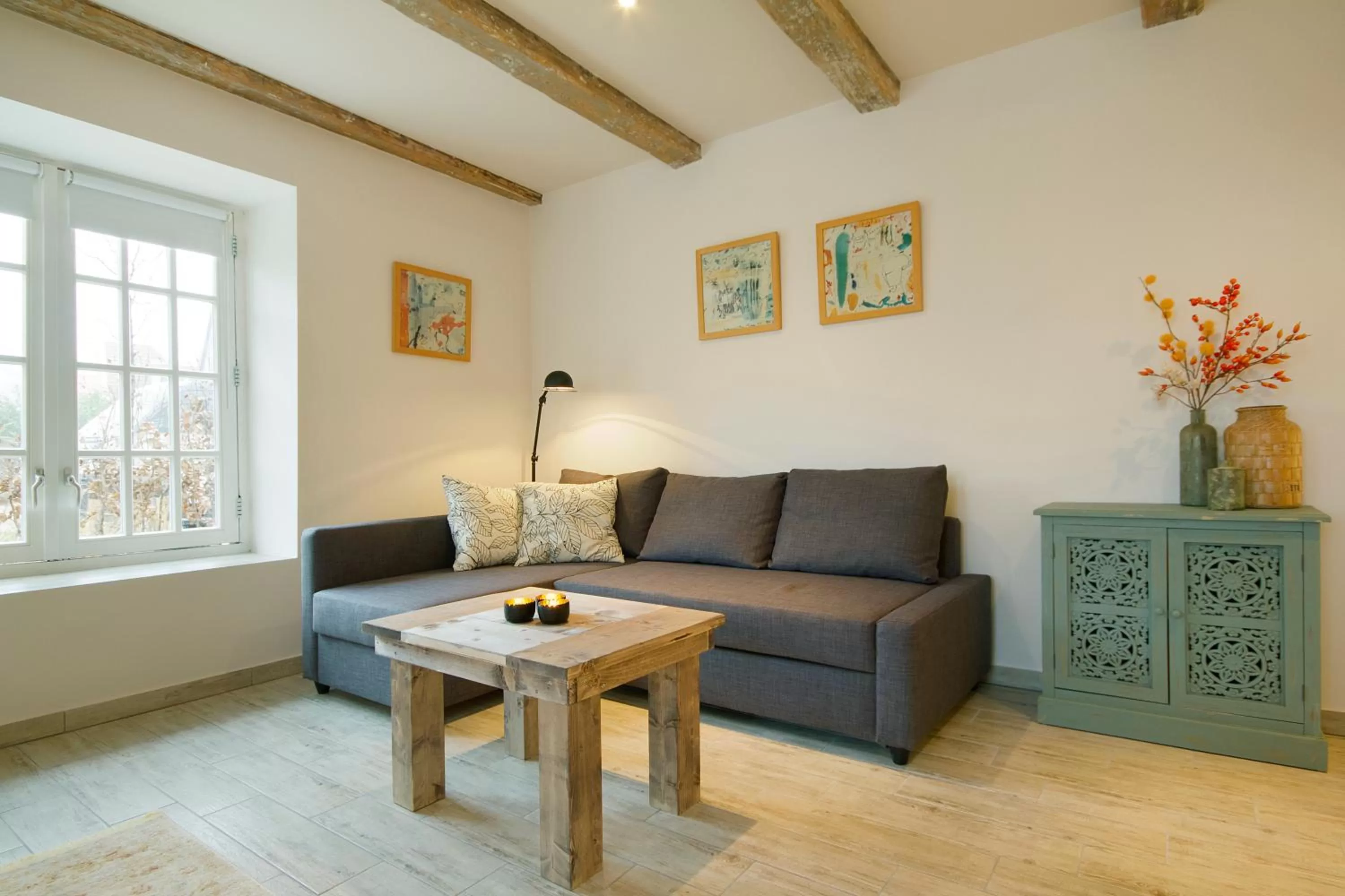 Living room in "Karel de Grote" Bergen