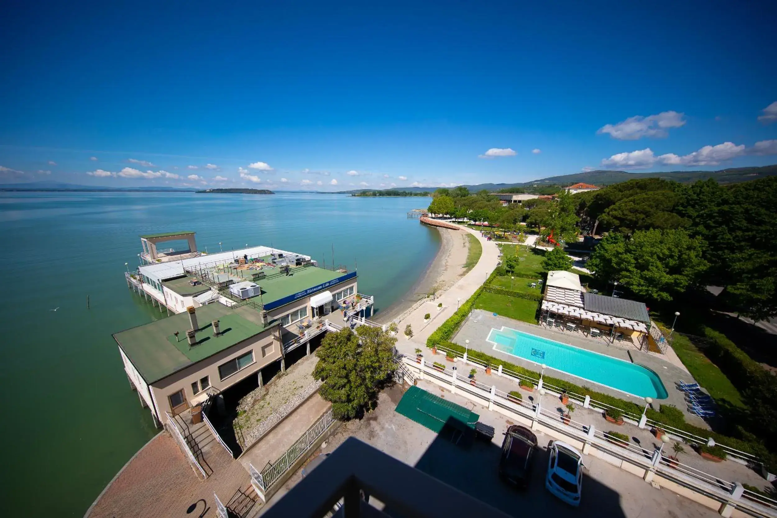 Bird's eye view, Bird's-eye View in Hotel Lidò