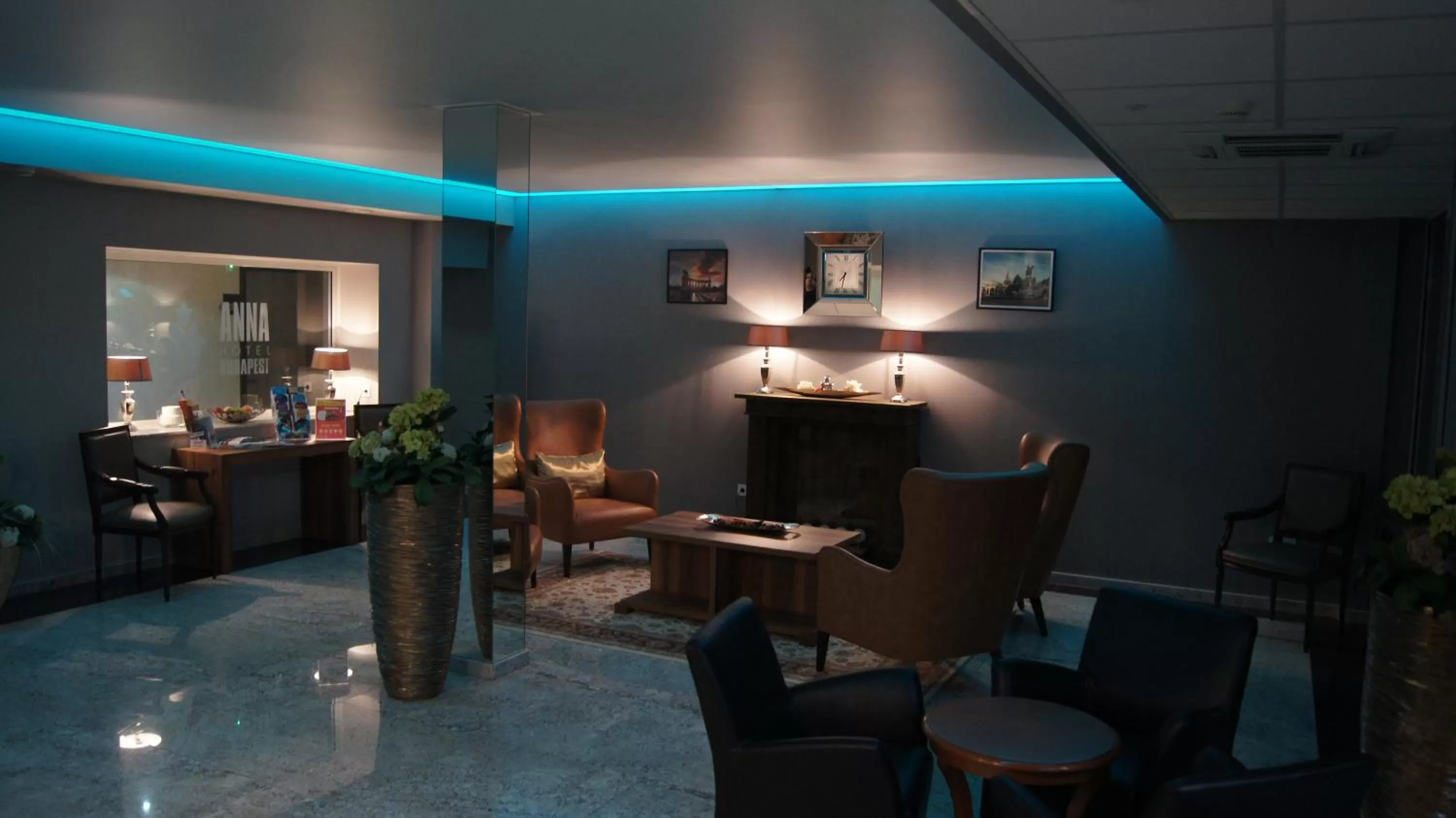 Lobby or reception in Anna Hotel