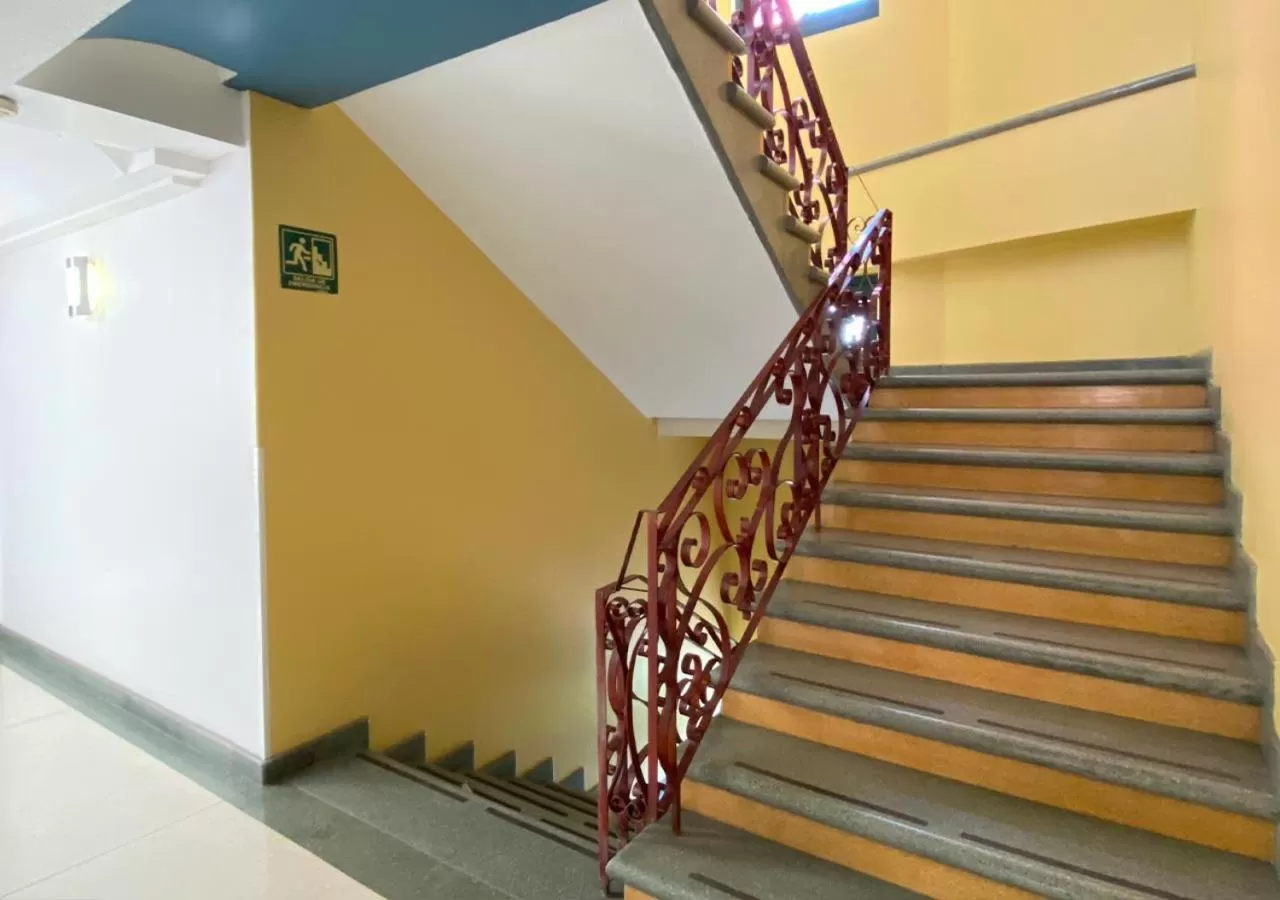 Lobby or reception in Hotel Estrella de Oriente