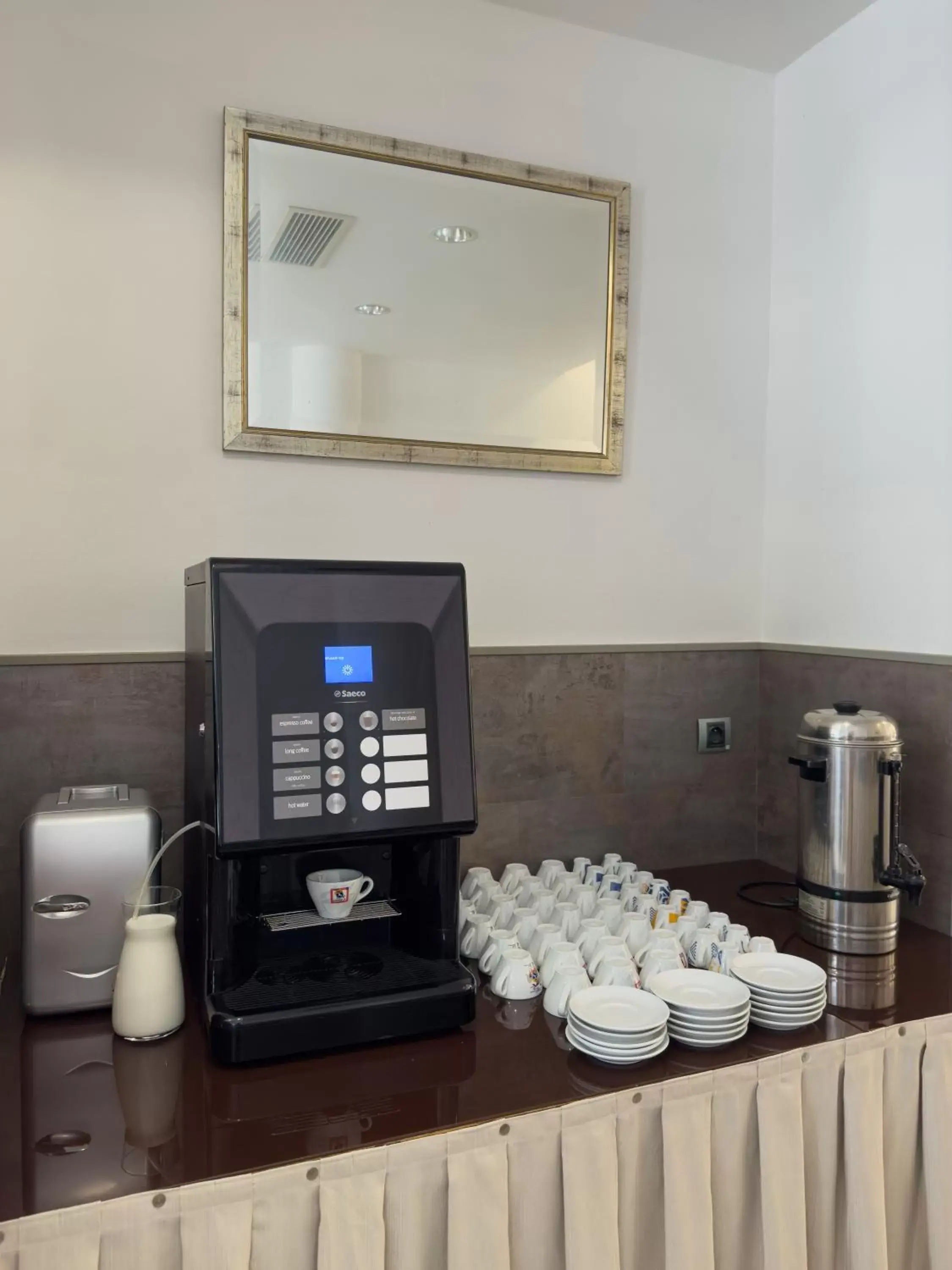 Breakfast, Bathroom in Hotel Theresia