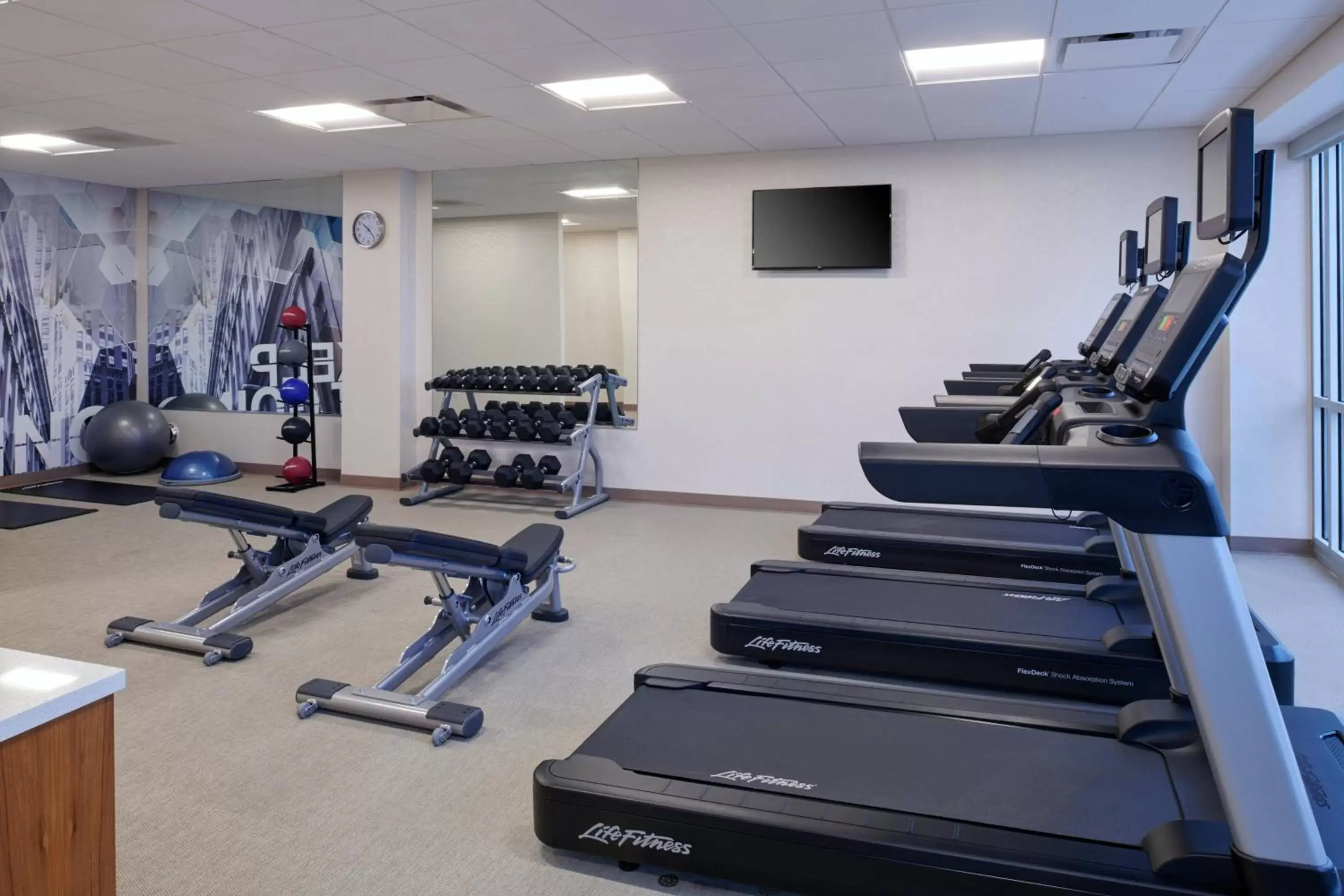 Fitness centre/facilities, Fitness Center/Facilities in SpringHill Suites by Marriott Detroit Wixom