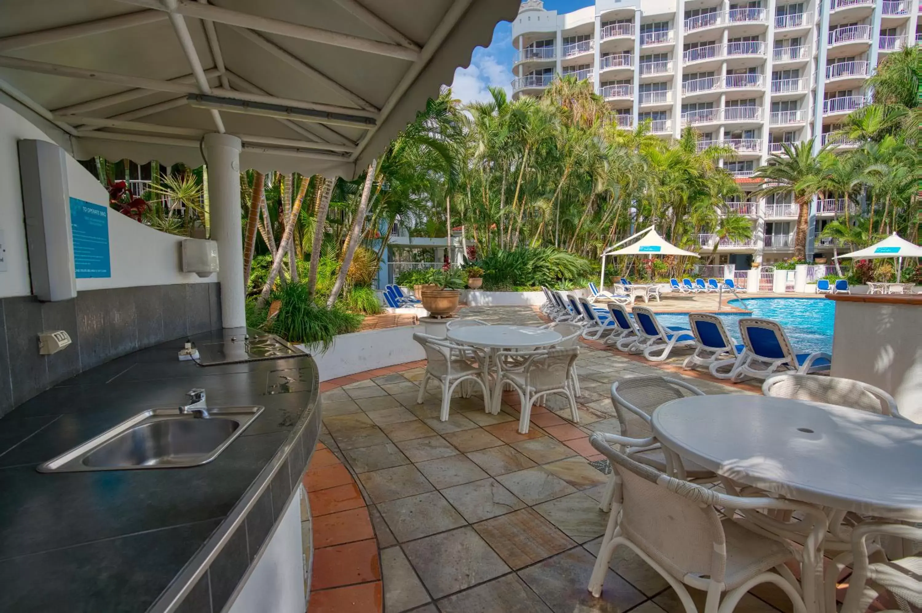 BBQ facilities in Bel Air on Broadbeach