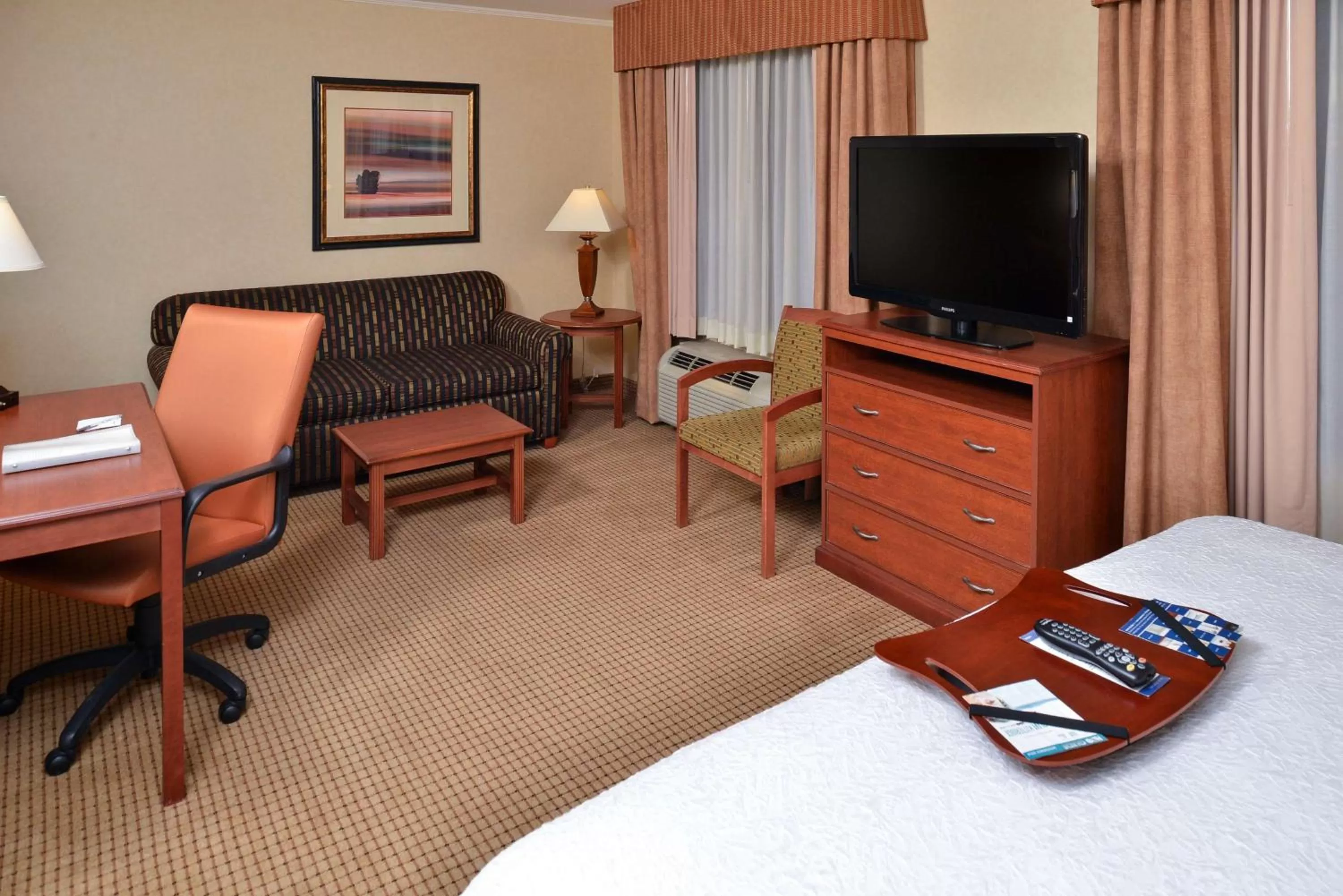 Bed in Hampton Inn Rock Springs