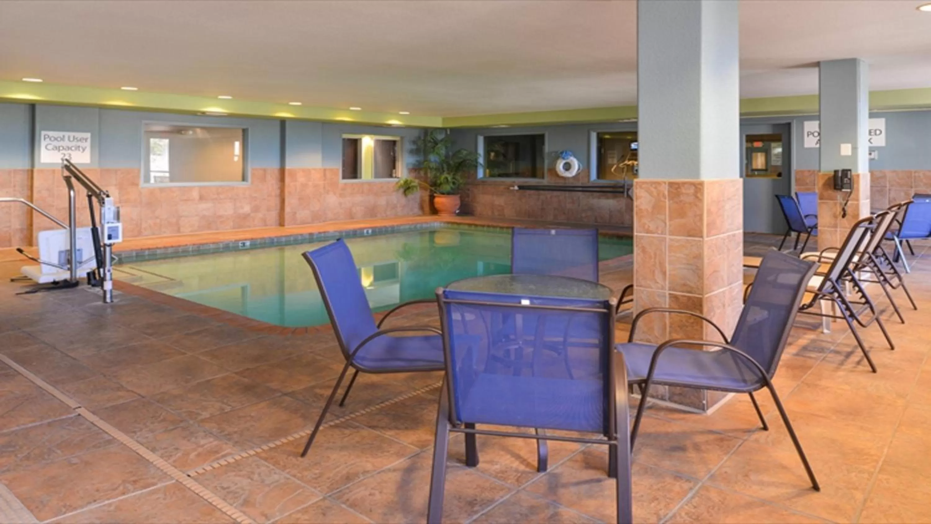 Pool view in Holiday Inn Express Woodland by IHG