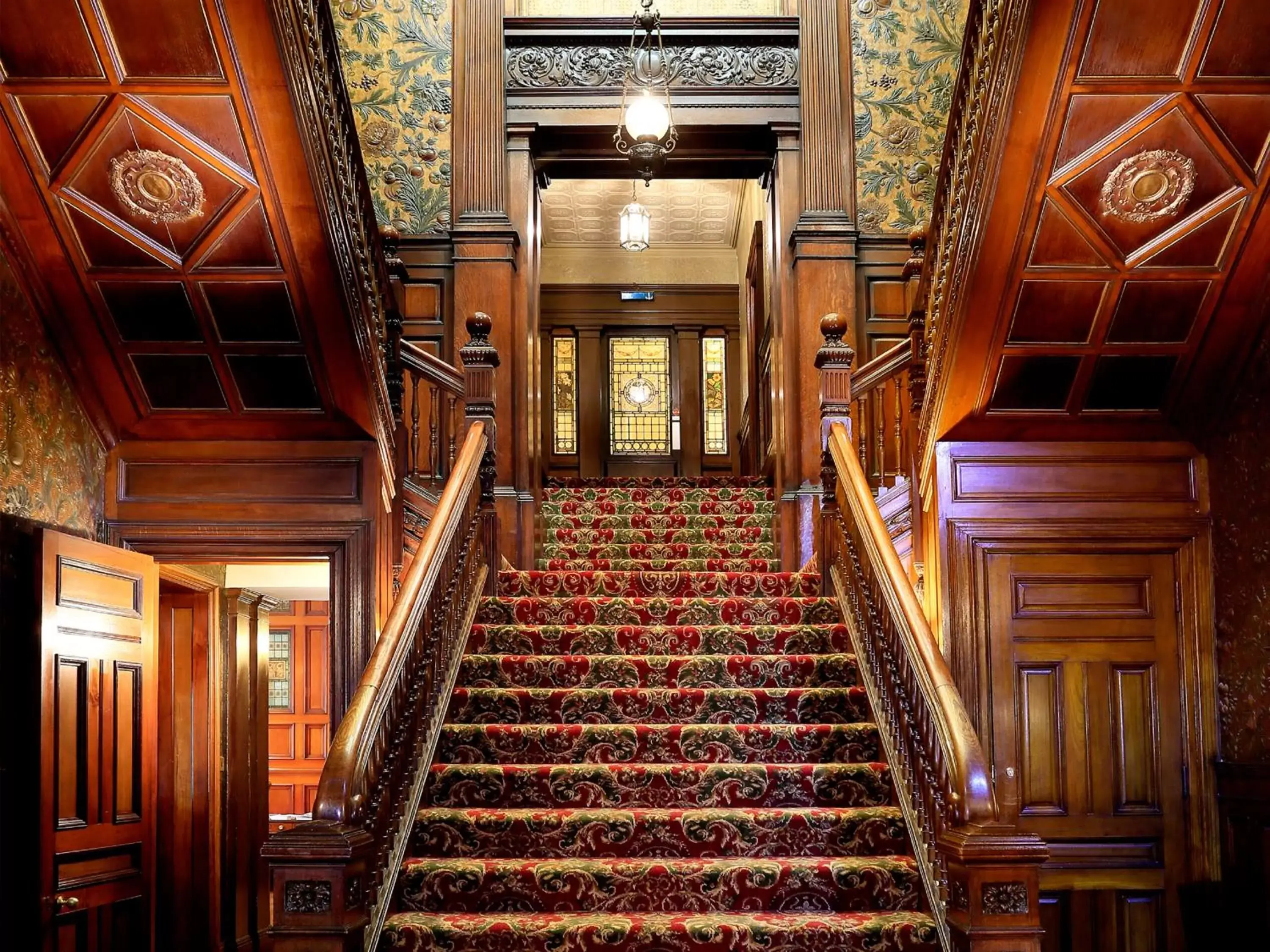 Decorative detail, Lobby/Reception in Macdonald Norwood Hall Hotel
